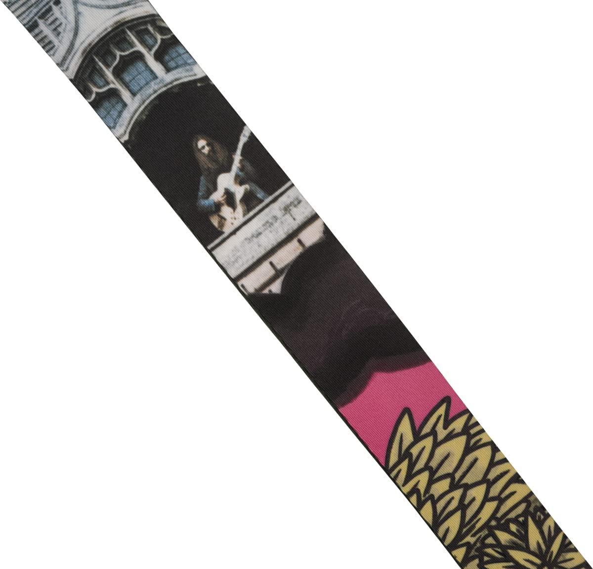 Fender George Harrison All Things Must Pass Friar Park Guitar Strap, Stocking Stuffers, Guitar Accessories, 2in
