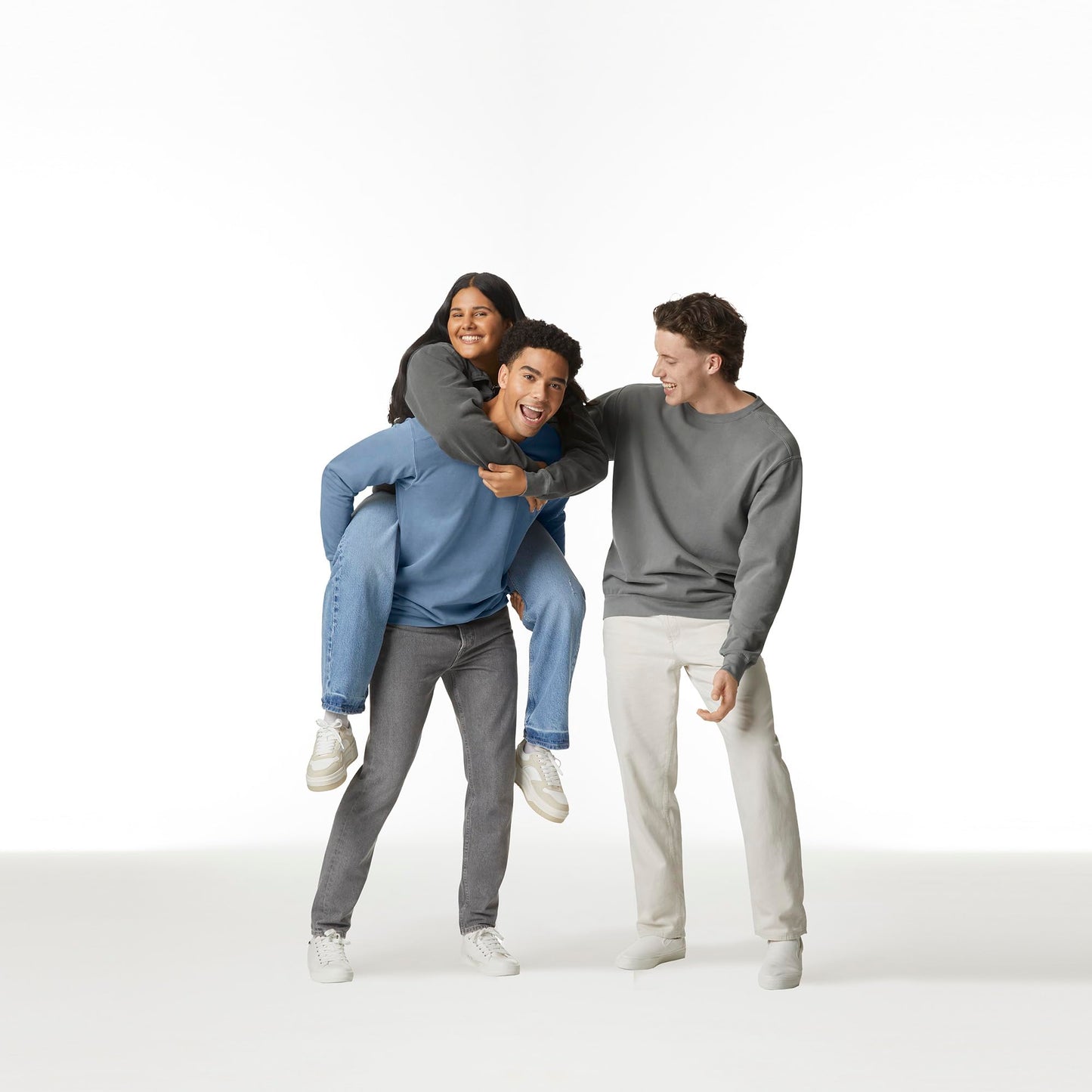 Comfort Colors Adult Crewneck Sweatshirt, Style G1566, Butter, Large