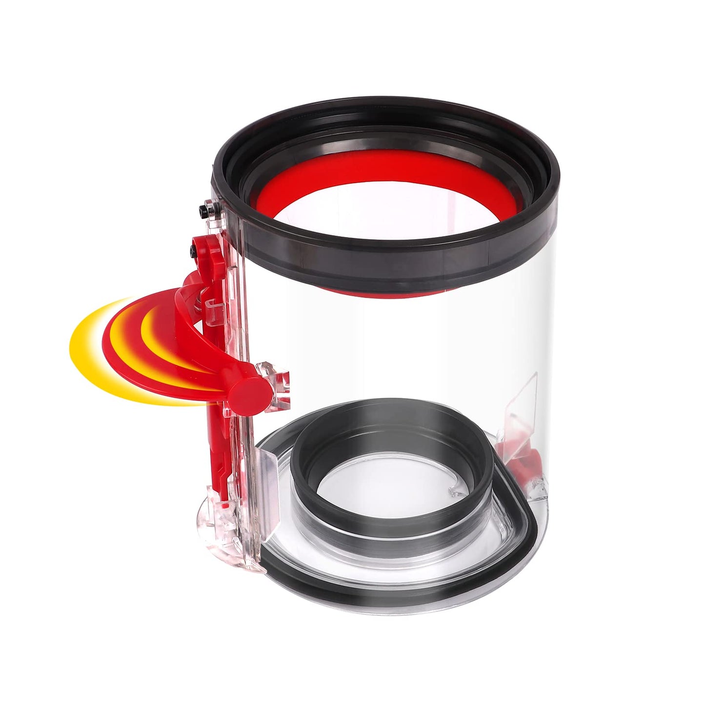 Upgraded Small Bin Replacement for Dyson V10 SV12 Vacuum Cleaner, Canister/Dust Bucket Replacement for Part No.969509-02