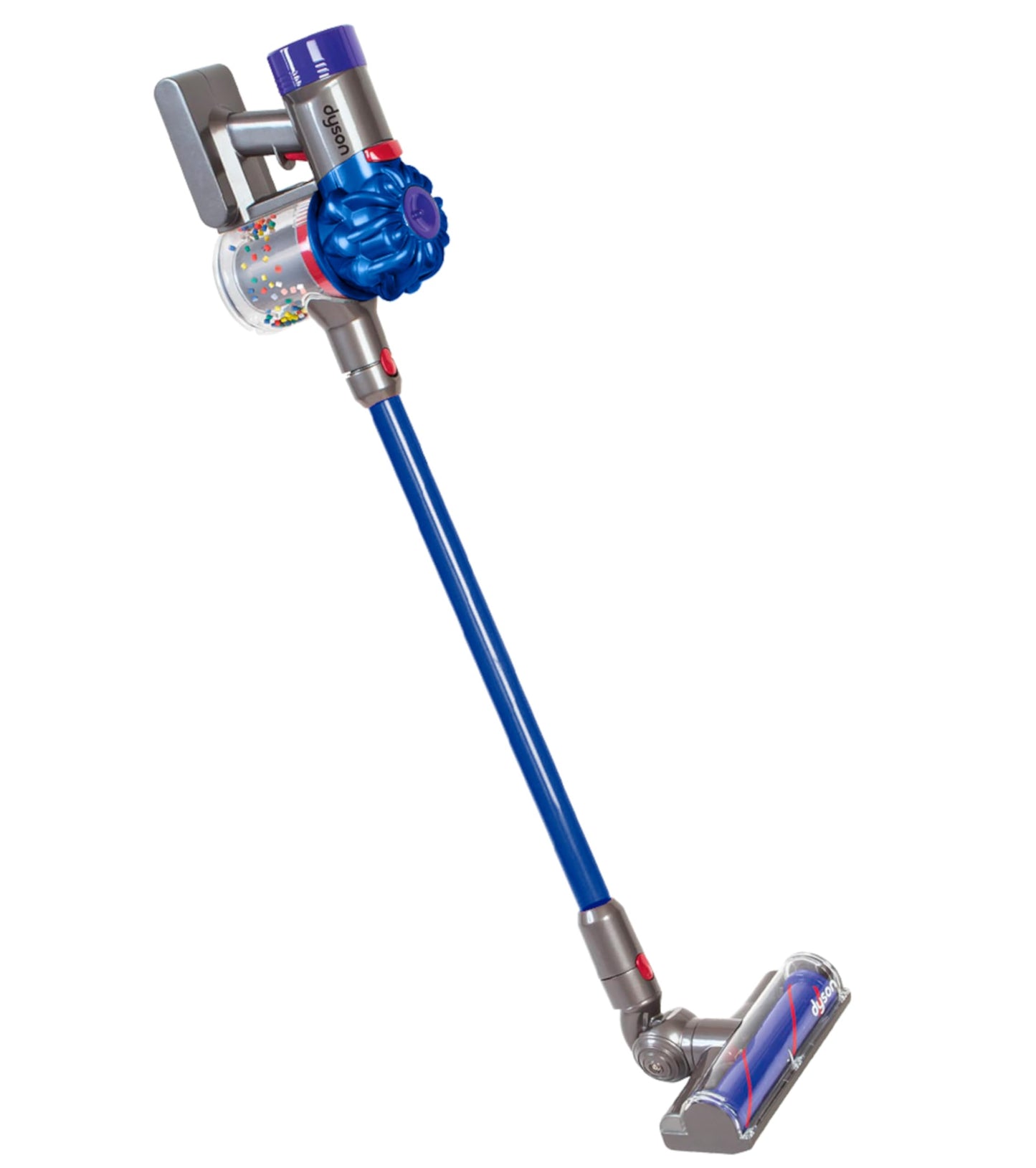 Casdon Dyson Cordless Vacuum Interactive & Officially Licensed Toy Dyson Vacuum for Children Aged 3+ Realistic Role-Play Fun, Blue