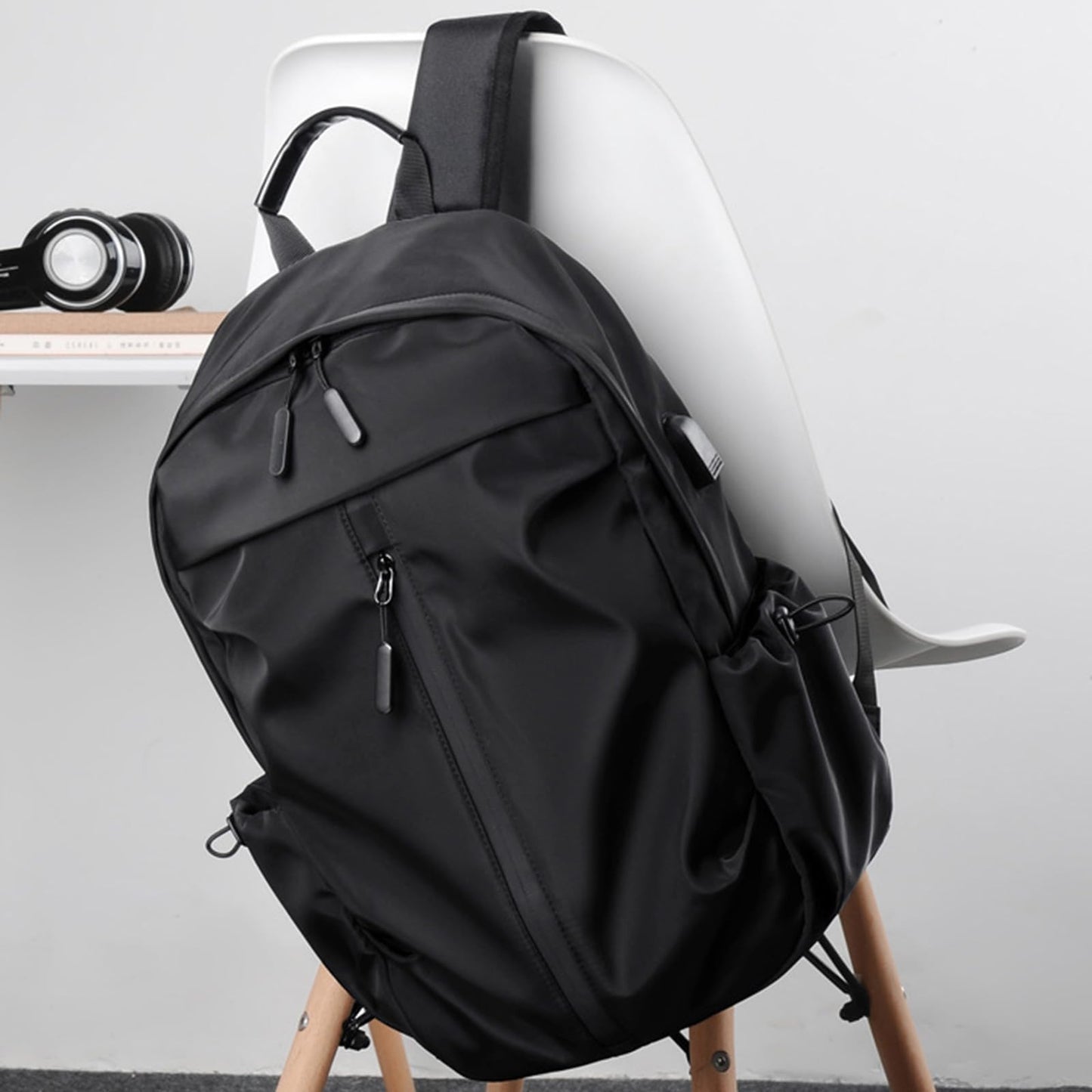 Business Backpacks Travel Laptop Backpack Black Work Bag for Men