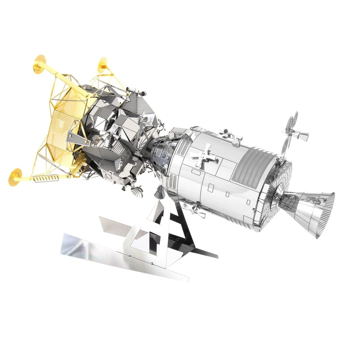 Fascinations Metal Earth Apollo CSM with LM 3D Metal Model Kit - Sophisticated Model Kit for Adults