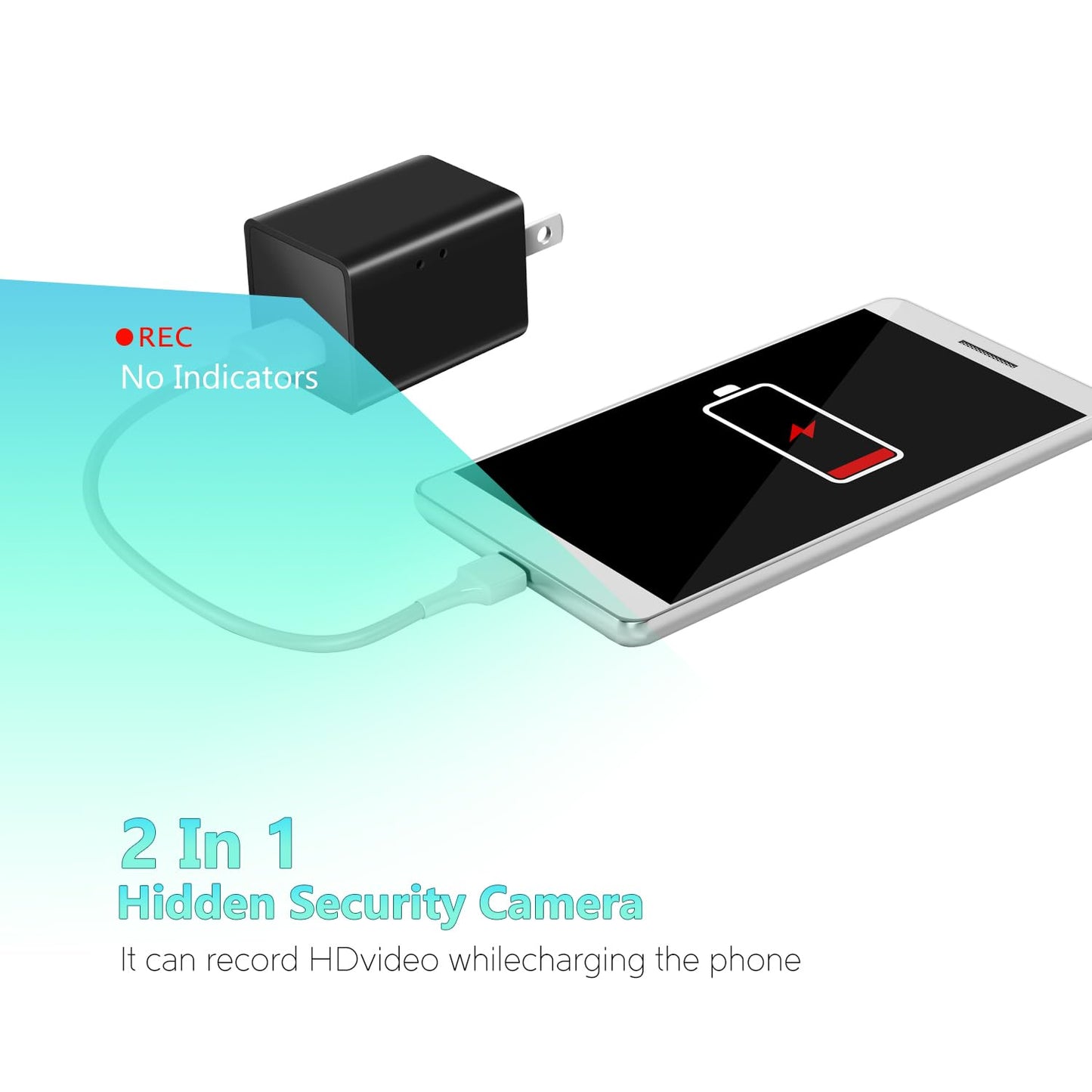 1080P WiFi Security Camera Indoor - Motion Detection, Night Vision, 2-Way Audio, App Alert Home Surveillance Camera