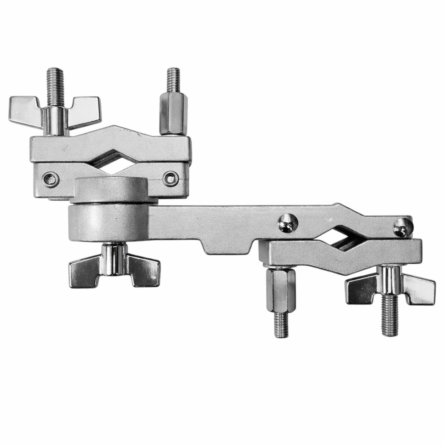 AIAS Rotating Multi Clamp for Drums – Universal Drum Mount for Toms, Accessory Arms & Hardware, Adjustable 5/8" to 1-1/4" Diameter, Durable Percussion Clamp for Stands