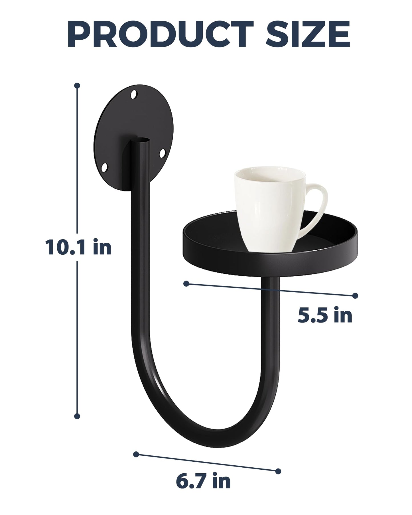 Bamworld Wall Plant Holder Wall Planters for Indoor Plants Plant Hanger Indoor Window Plant Shelves Hanging Plant Holder Window Plant Hanger Plant Decor Black 3pcs