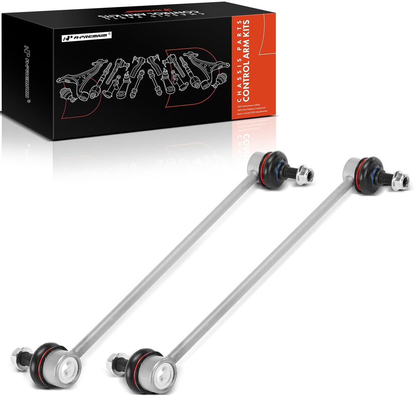 A-Premium 2 x Front Sway Bar Links Stabilizer Bar Links, Compatible with Mazda 3, 3 Sport, 2014 2015 2016 2017 2018