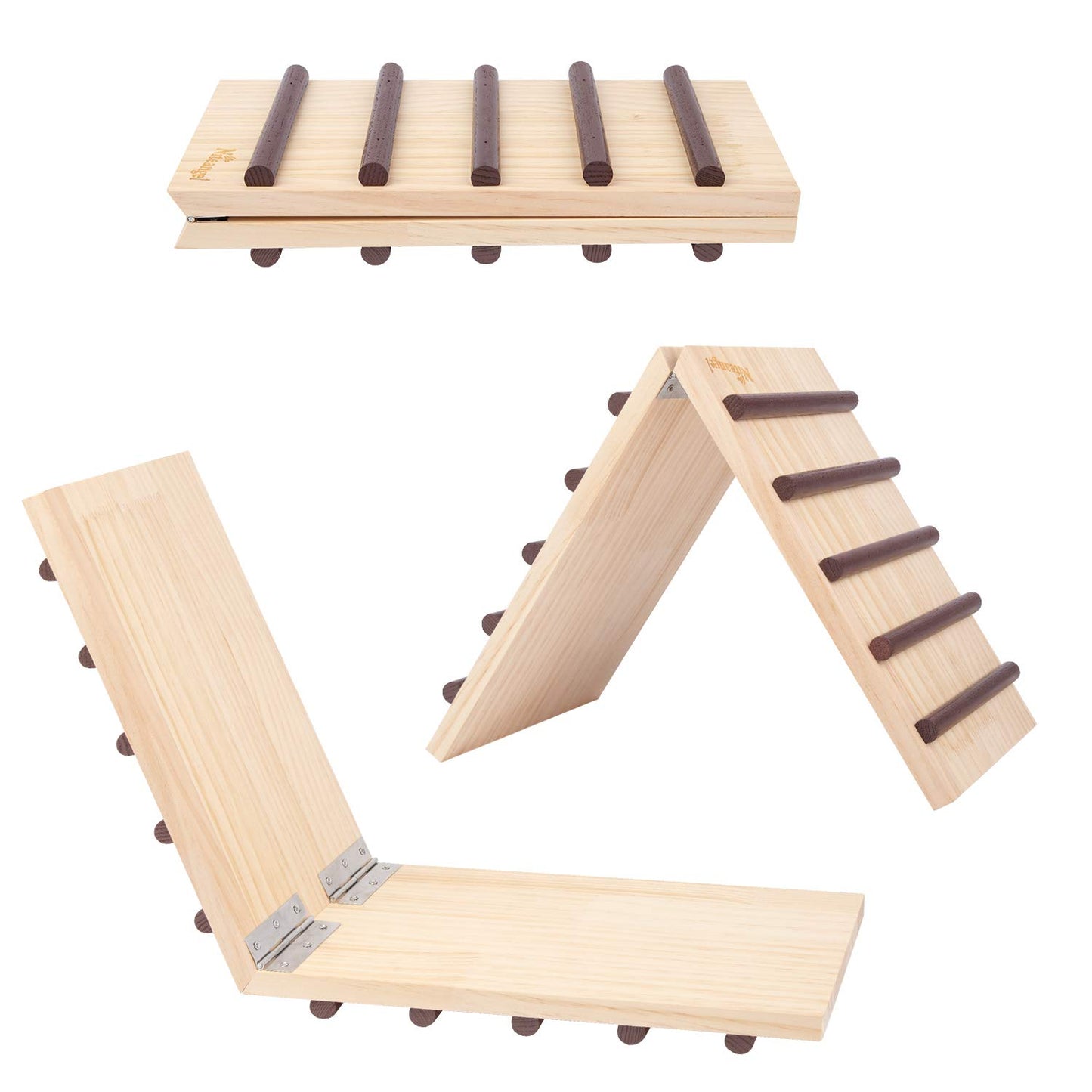 Niteangel Wooden Cage Bridge for Rabbits Guinea Pigs and Chinchilla Large Size