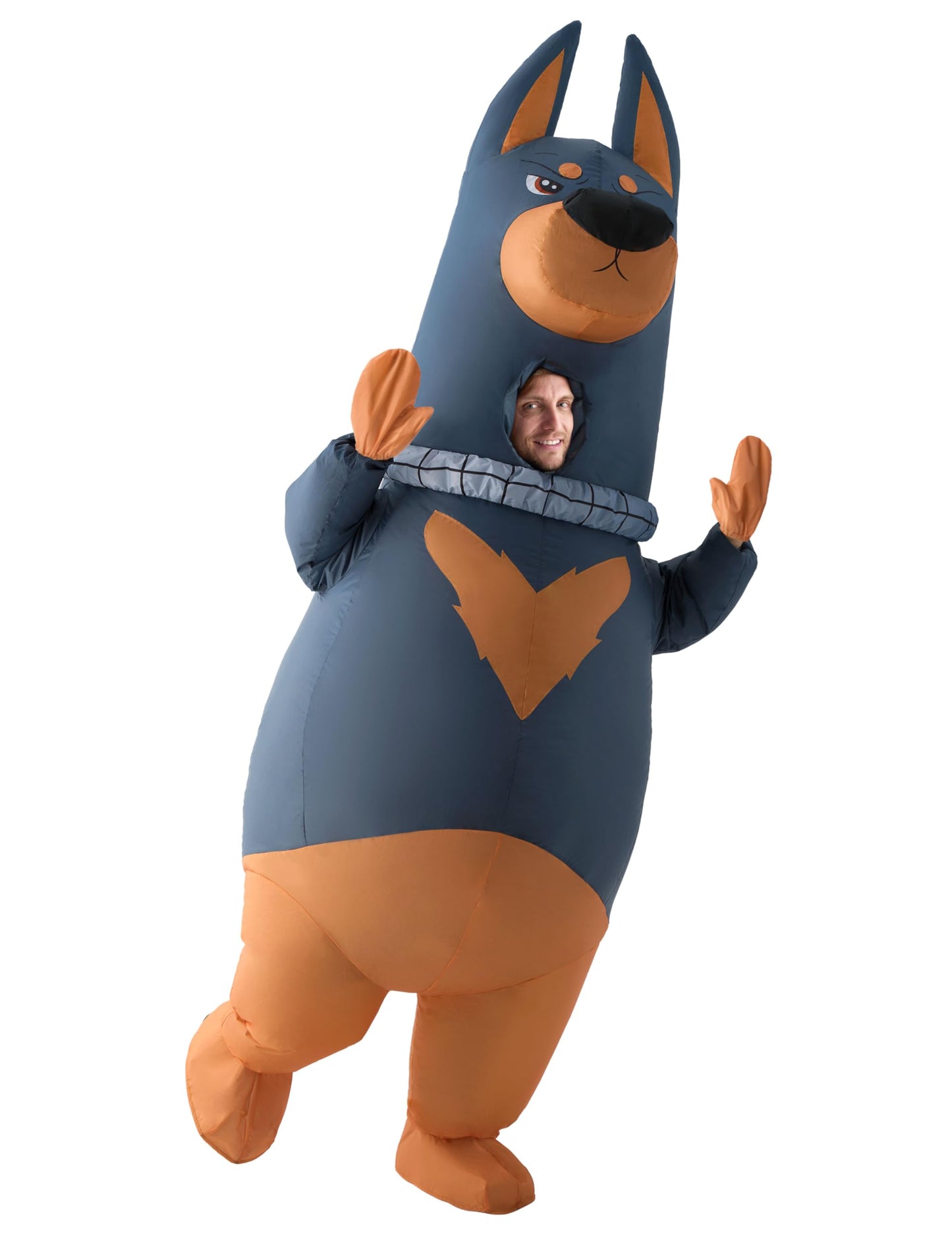Spooktacular Creations Halloween Inflatable Costume, Full Body Dog Blow Up Outfit, Inflatable Suit for Themed Cosplay Parties