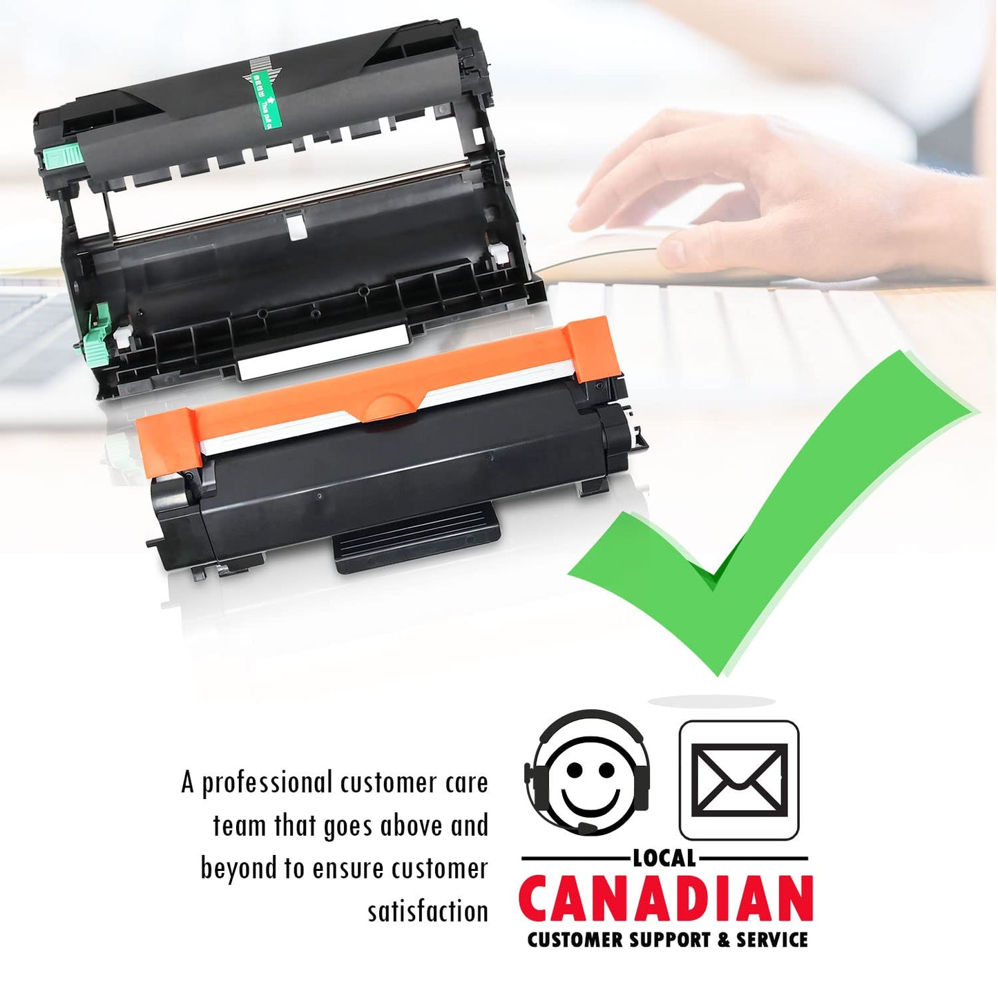 3PK-1 Inkfirst DR730 DR-730 Drum Unit + 2 TN760 TN-760 High Yield Toner Cartridges (CHIP Included) (2 Toner + 1 Drum) Compatible Replacement for Brother DCP-L2550DW HL-L2350DW HL-L2370DW HL-L2370DWXL