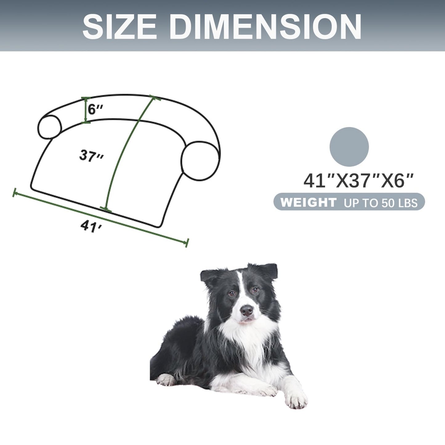 Dogs/Cats Bed Mats, Couch Cover for Dogs, Sofa Style Luxurious Mat for Pets, Waterproof Lining and Nonskid Bottom Perfect on Dog Crate, Cat Cage or in The Car.