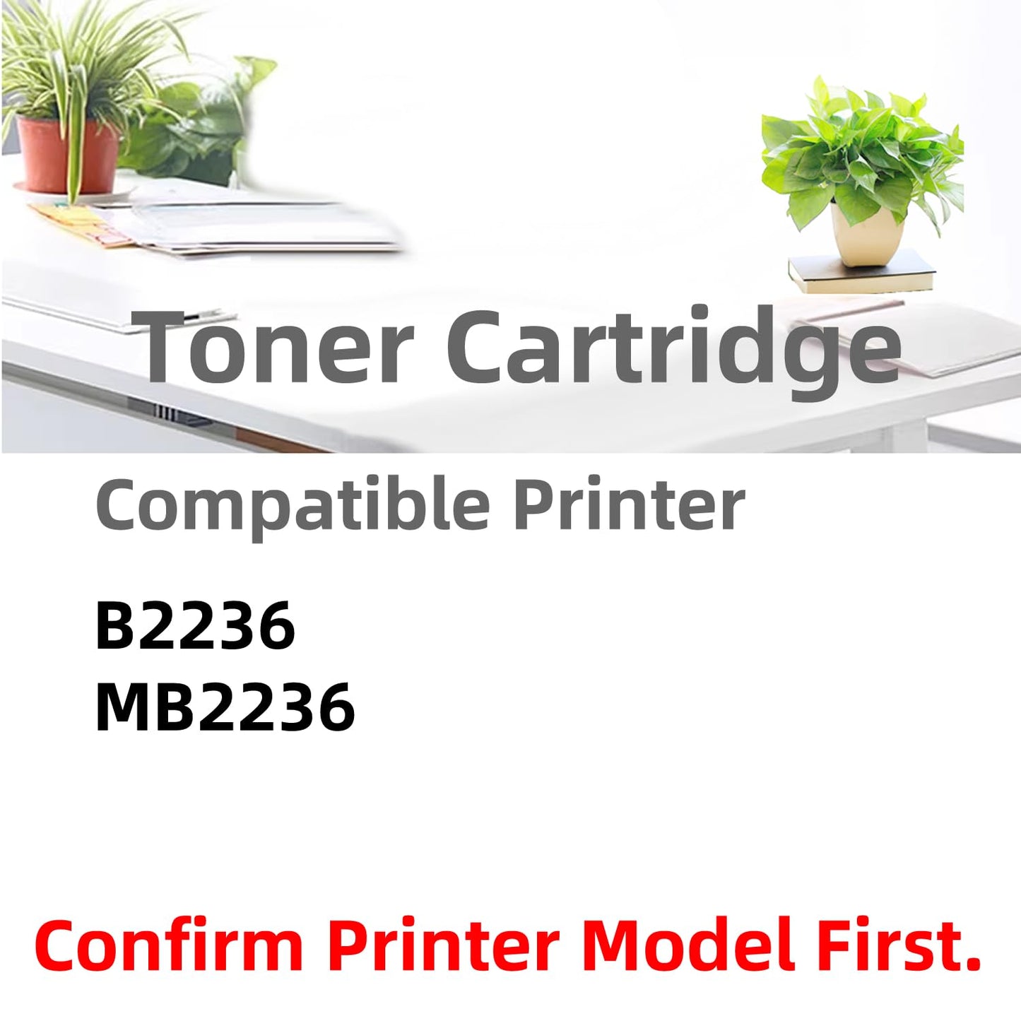 B221H00 B221000 B221X00 Black Toner Cartridge Compatible with Lexmark B2236 MB2236 B2236dw MB2236adw MB2236adwe Laser Printer (B221H00-3000Pages-1Pack)
