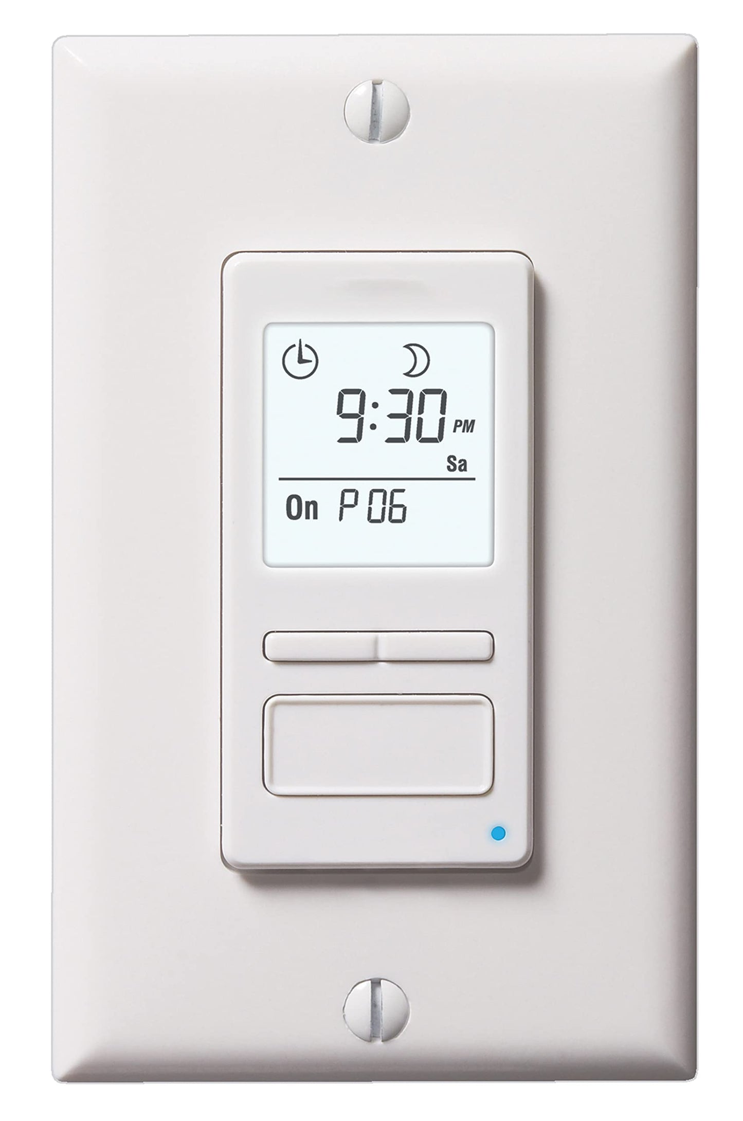 Honeywell Home RPLS740B ECONOswitch 7-Day Solar Programmable Switch, Lights and Motors, Indoor and Outdoor, Energy Saving White