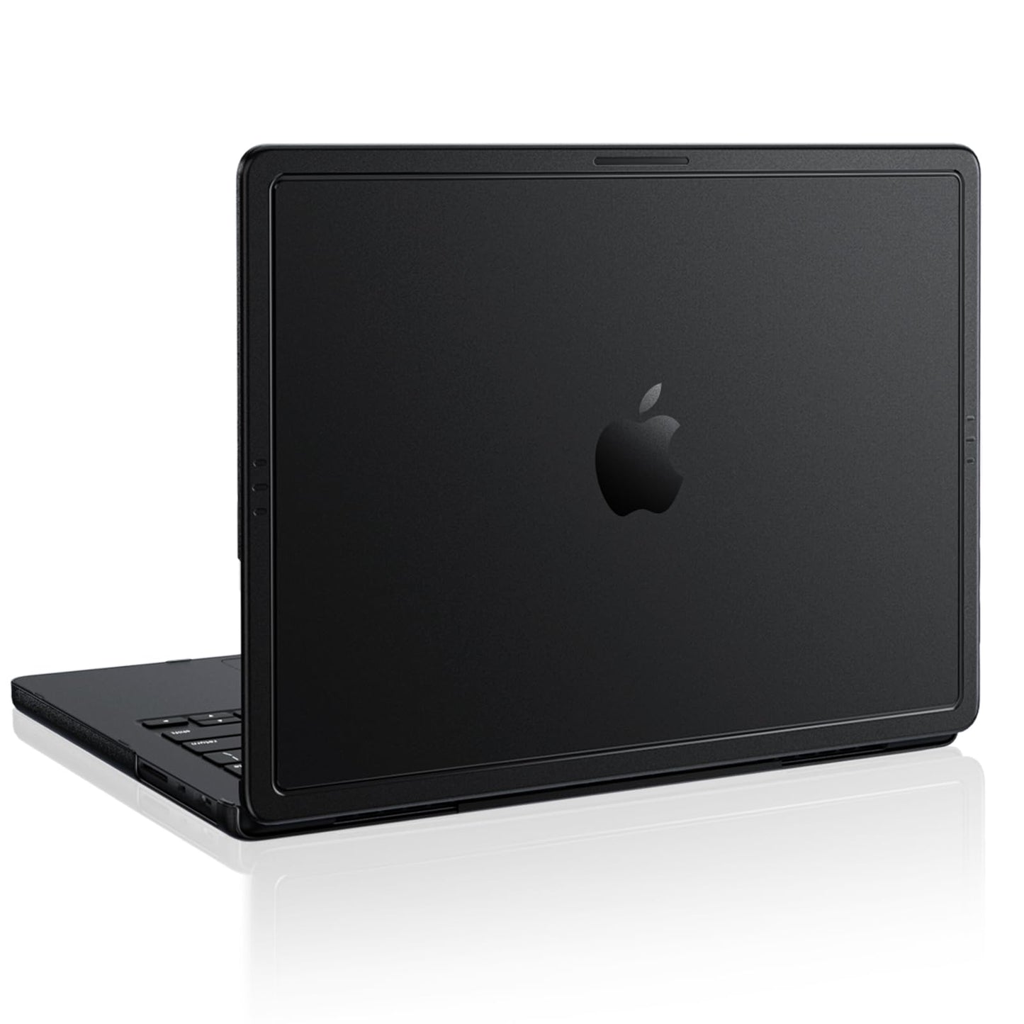 Soonjet CrackGuard for MacBook Pro 14 inch Case M5 M4 M3 M2 M1 Pro/Max 2026 2025-2021 [Anti-Crack Upgrade] [100% Match Official Color] Cover Protective Hard Shell Case Laptop - Space Black Clear