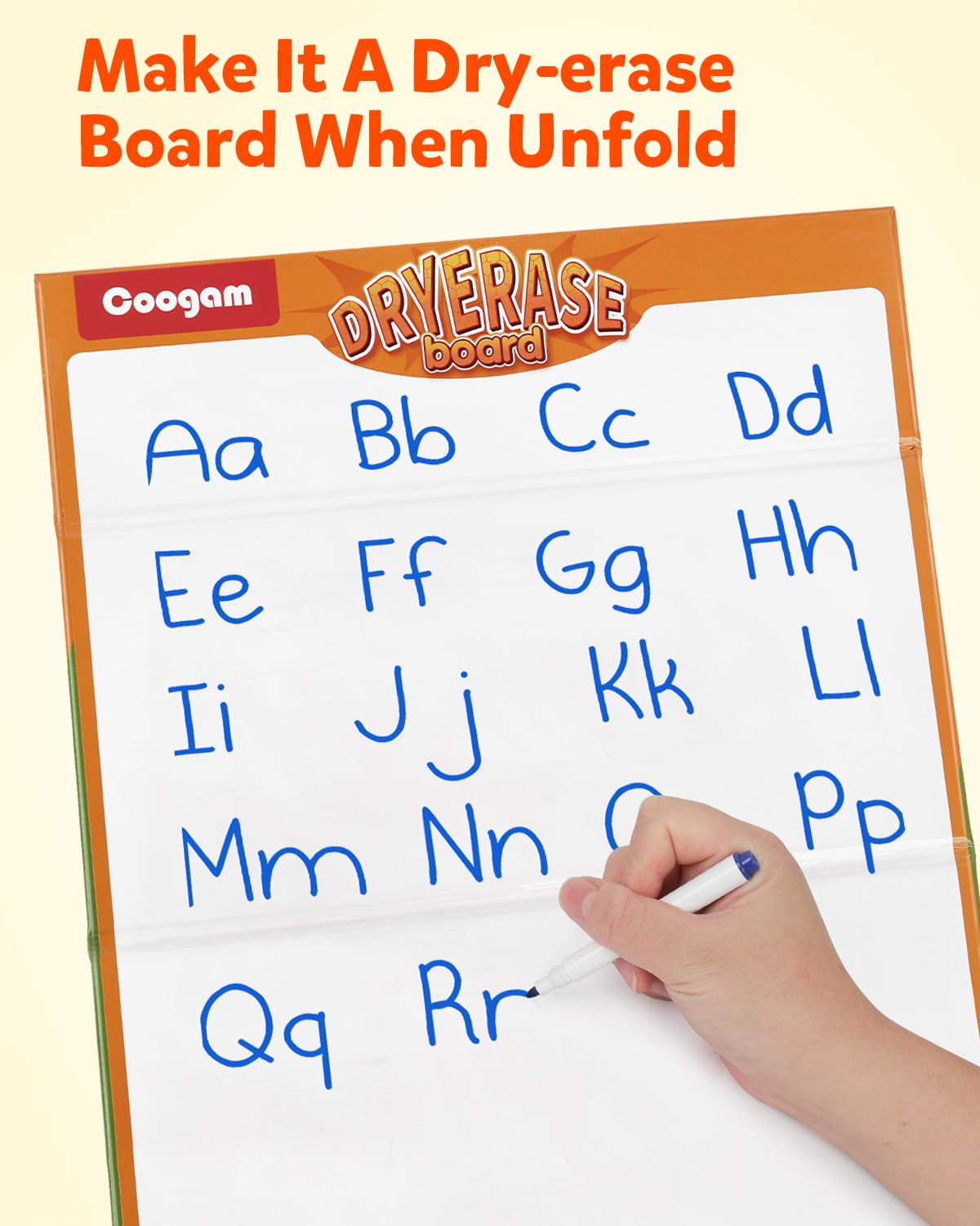 Coogam CVC Word Builder, Magnetic Desktop Pocket Chart CVC Word Reading and Spelling Toy, Montessori Educational Phonics Games Toy Gift School Supplies for Kids