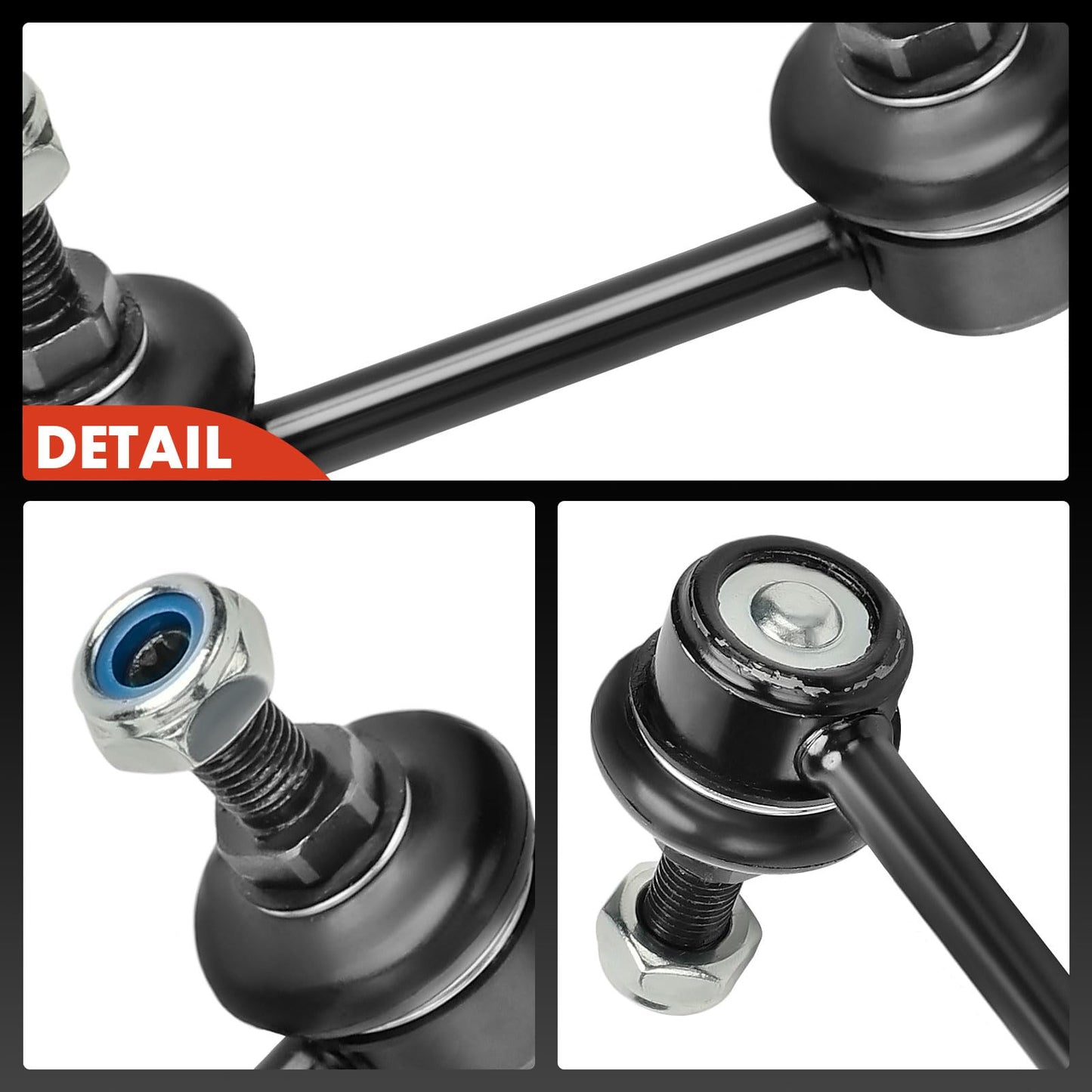 A-Premium 2 x Rear Sway Bar Links Stabilizer Bar Links, Compatible with Subaru Outback 2000-2009, Legacy 1998-2009, Baja 2003-2006 & Honda S2000 2000-2009
