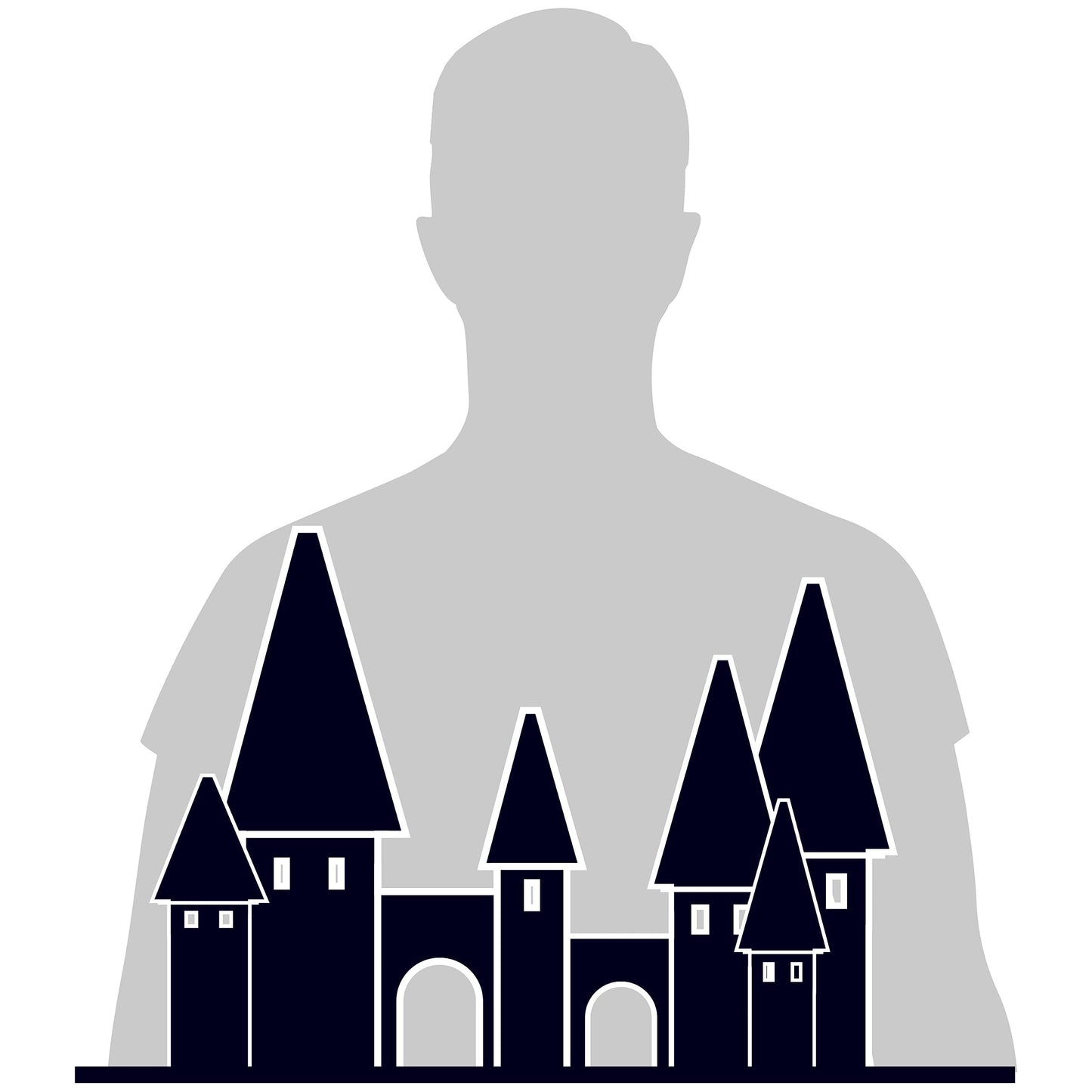 4D Build, Harry Potter Hogwarts Castle 3D Puzzle Model Kit 209 Pcs | Harry Potter Gifts Desk Decor | Building Toys | 3D Puzzles for Adults & Teens 12+