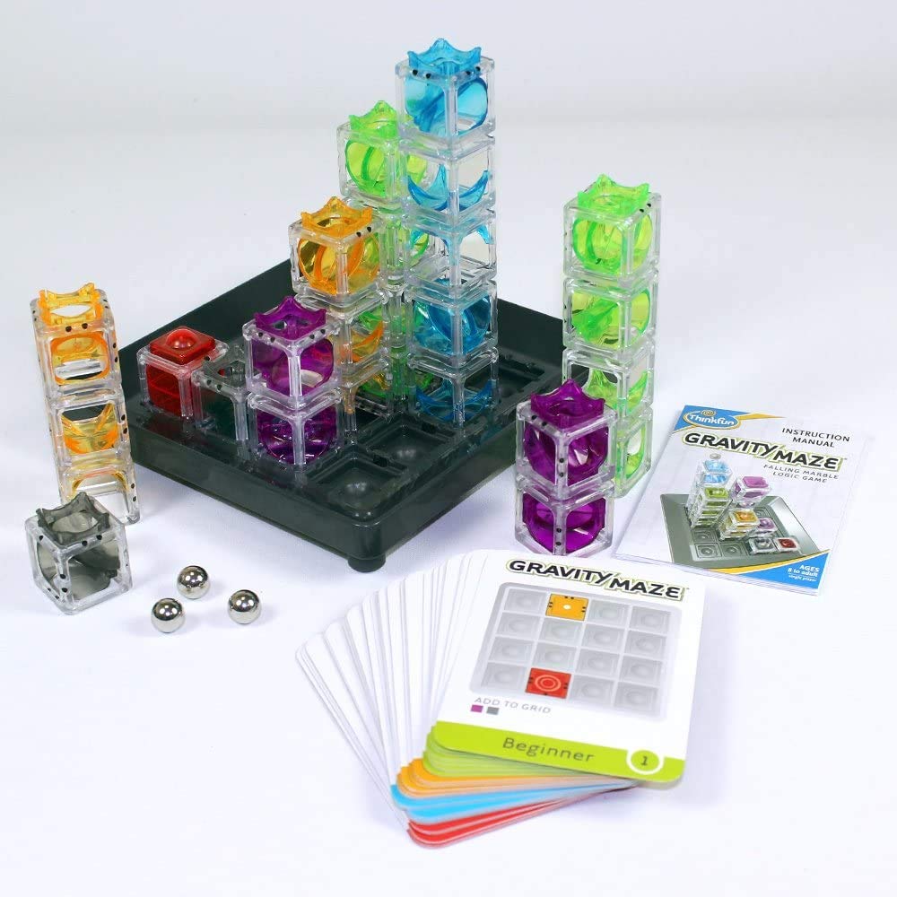 ThinkFun Gravity Maze Marble Run Brain Game and STEM Toy for Boys and Girls Age 8 and Up Toy of The Year Award Winner