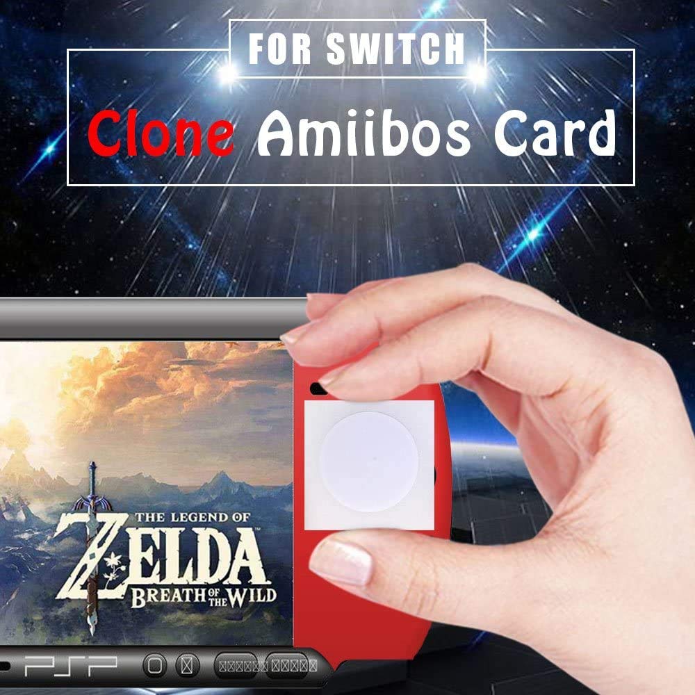 Timeskey NFC 100PCS NFC Tags NFC 215 NFC Stickers 100% Compatible with Amiibo and Tagmo, Fully Programmable and Writable