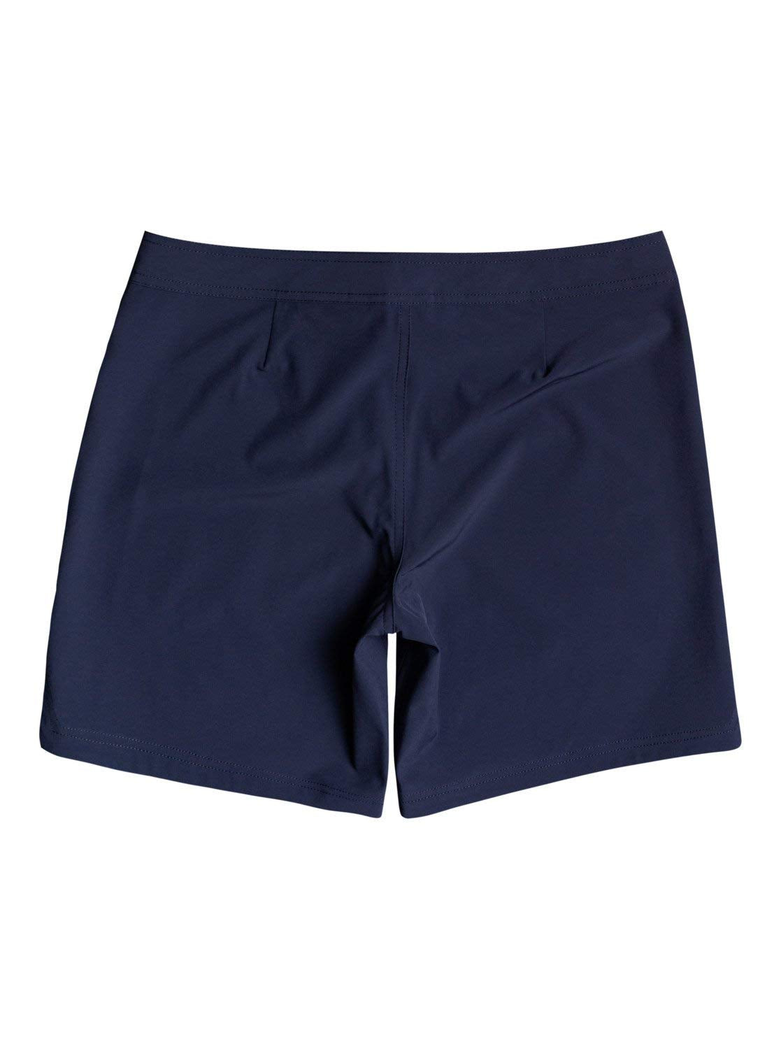 Roxy Women's Board Quick Dry Bathing Suit Shorts, 7" Inseam-Swimsuit Bottoms (Xs-XXL), Navy, Medium