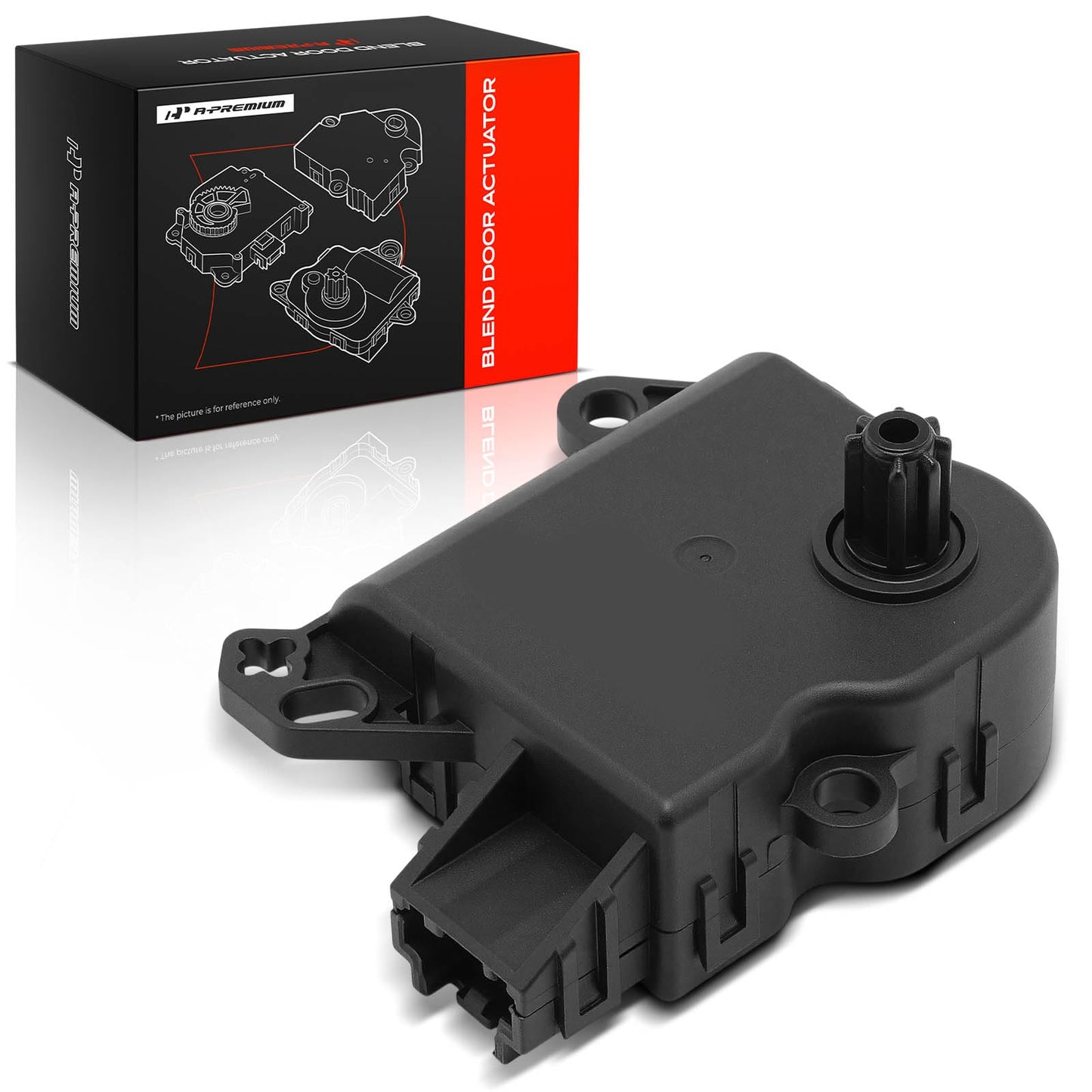 A-Premium HVAC Heater Blend Door Actuator Compatible with Ford Explorer 2011-2019, Taurus 2011-2019, Flex 2011-2019 & Lincoln MKS 2011-2016, MKT 2011-2019, Replace# AA5Z19E616C