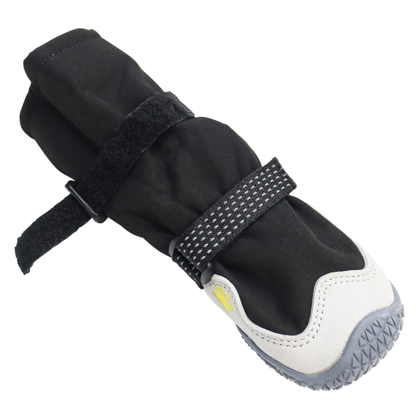 Dog Shoes, BESUNTEK Pet Dog Boots for Medium Large Dogs, Waterproof Rainproof Dog Paw Protectors with Anti-Slip Rubber Soles and Reflective Straps for Indoor and Outdoor Hiking and Running