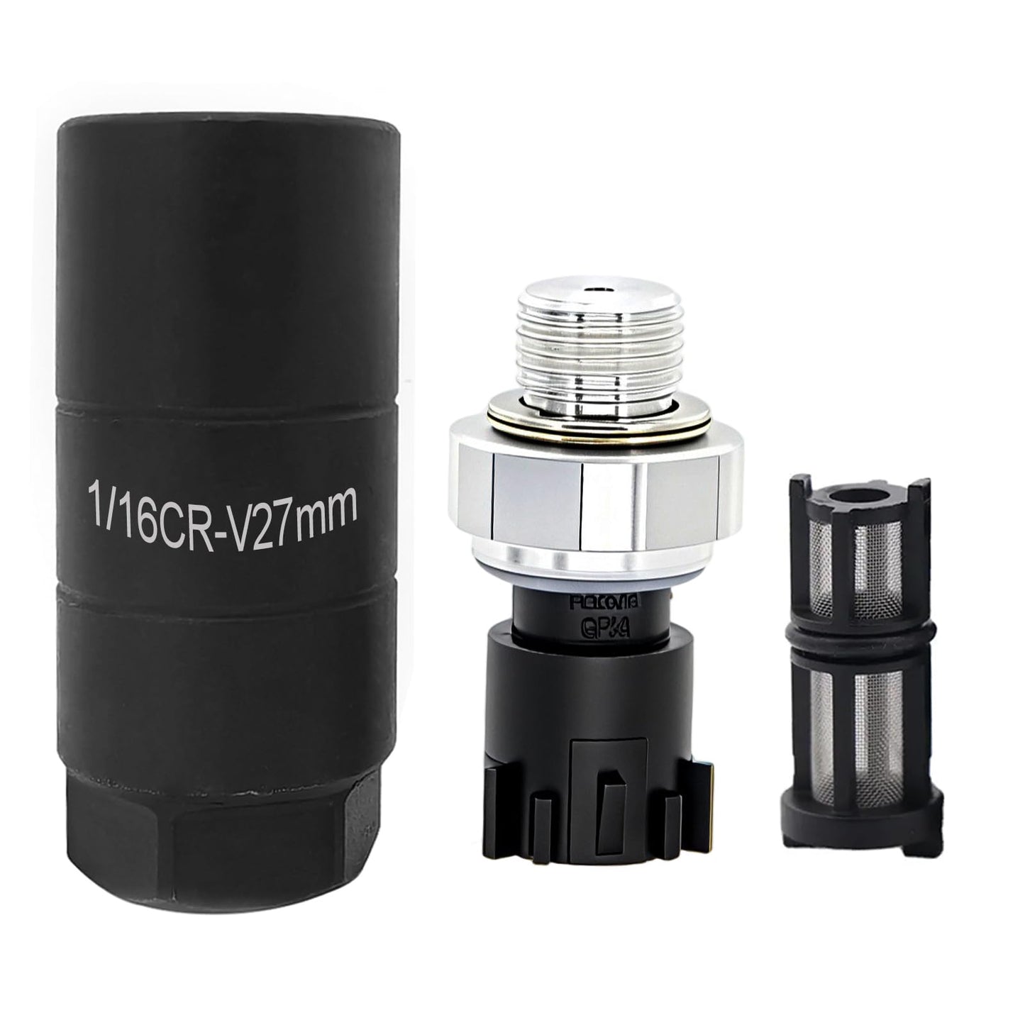 PS690 12673134 Oil Pressure Sensor & Socket for Chevy Silverado 1500 2500 3500 Express Avalanche Camaro Tahoe Colorado Cruze Equinox Suburban &GMC Savana Sierra Yukon Canyon Replaces 926041