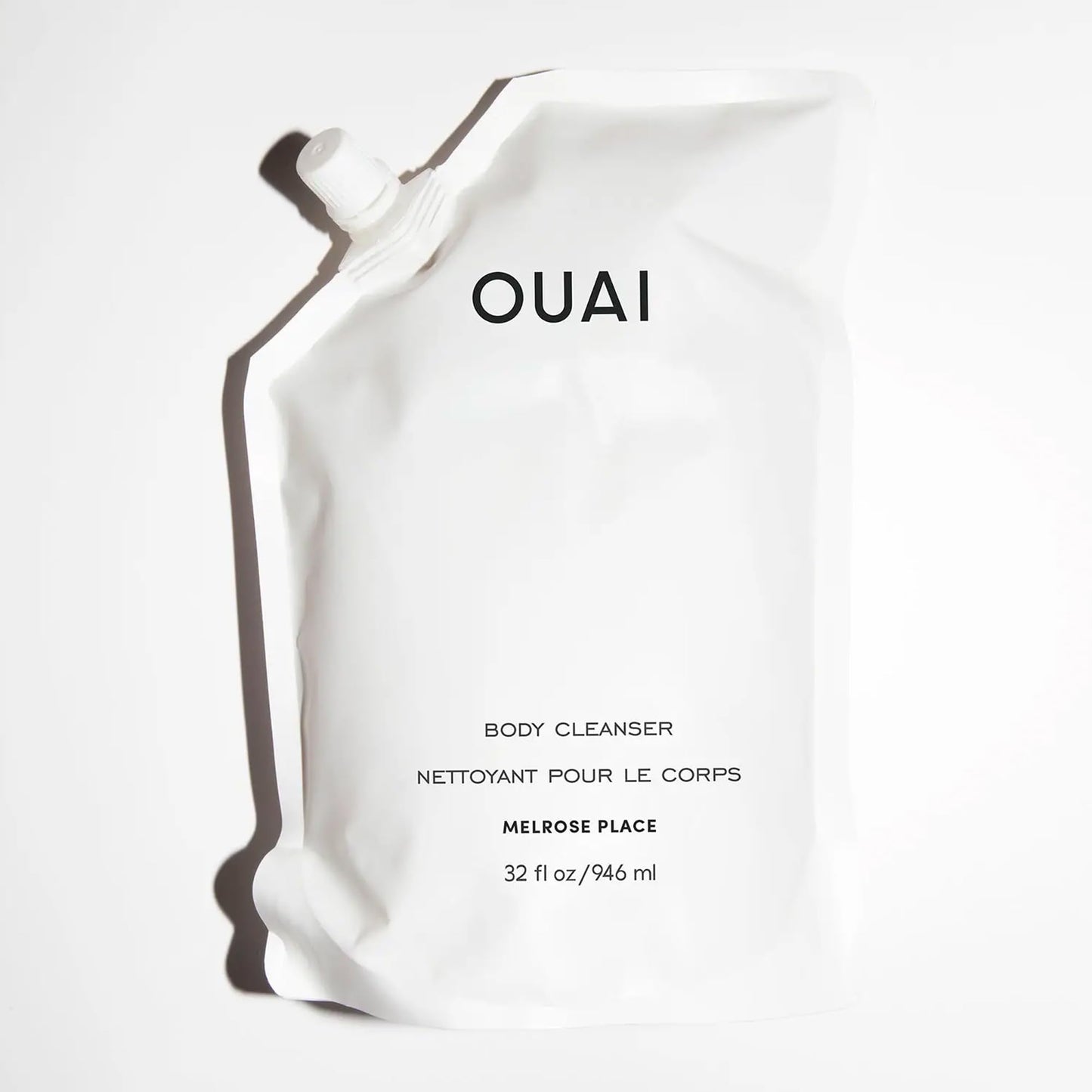 OUAI Body Cleanser Refill, Dean Street - Foaming Body Wash with Jojoba Oil and Rosehip Oil to Hydrate, Nurture, Balance and Soften Skin - Paraben, Phthalate and Sulfate Free Skin Care Products - 32 Oz