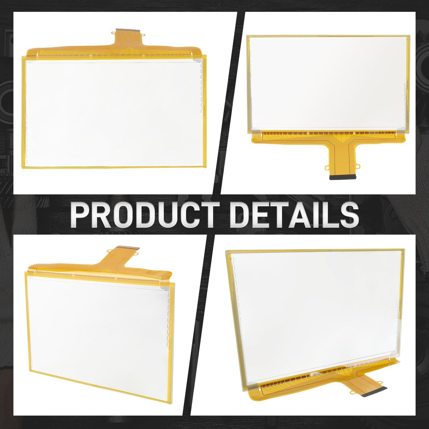 Carbbia DJ080PA-01A 8" Touch Screen Glass Digitizer 55 Pin Touch Screen For Chevrolet GMC MYLINK Navigation Raido