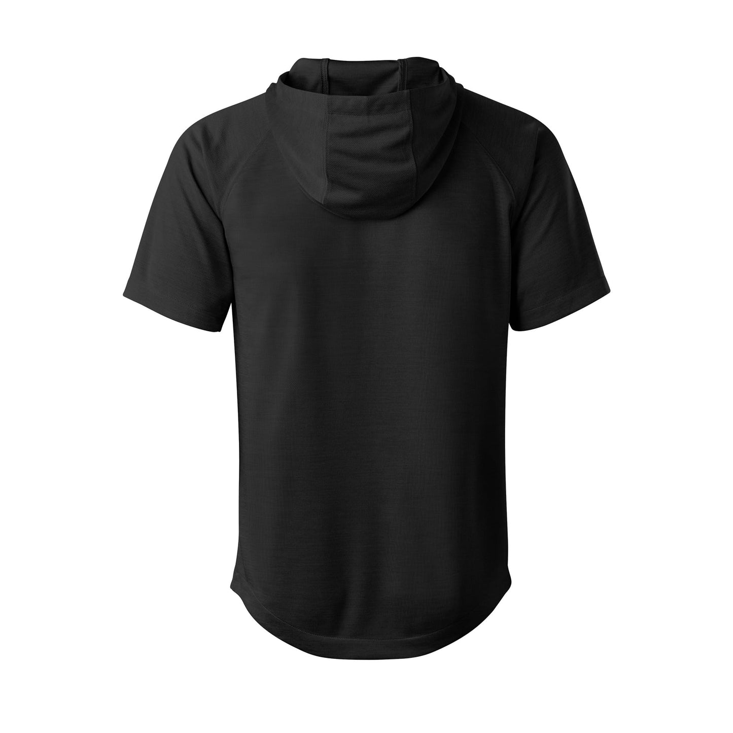 EvoShield Men's Lightweight Short Sleeve Hoodie 2.0, Black, Medium