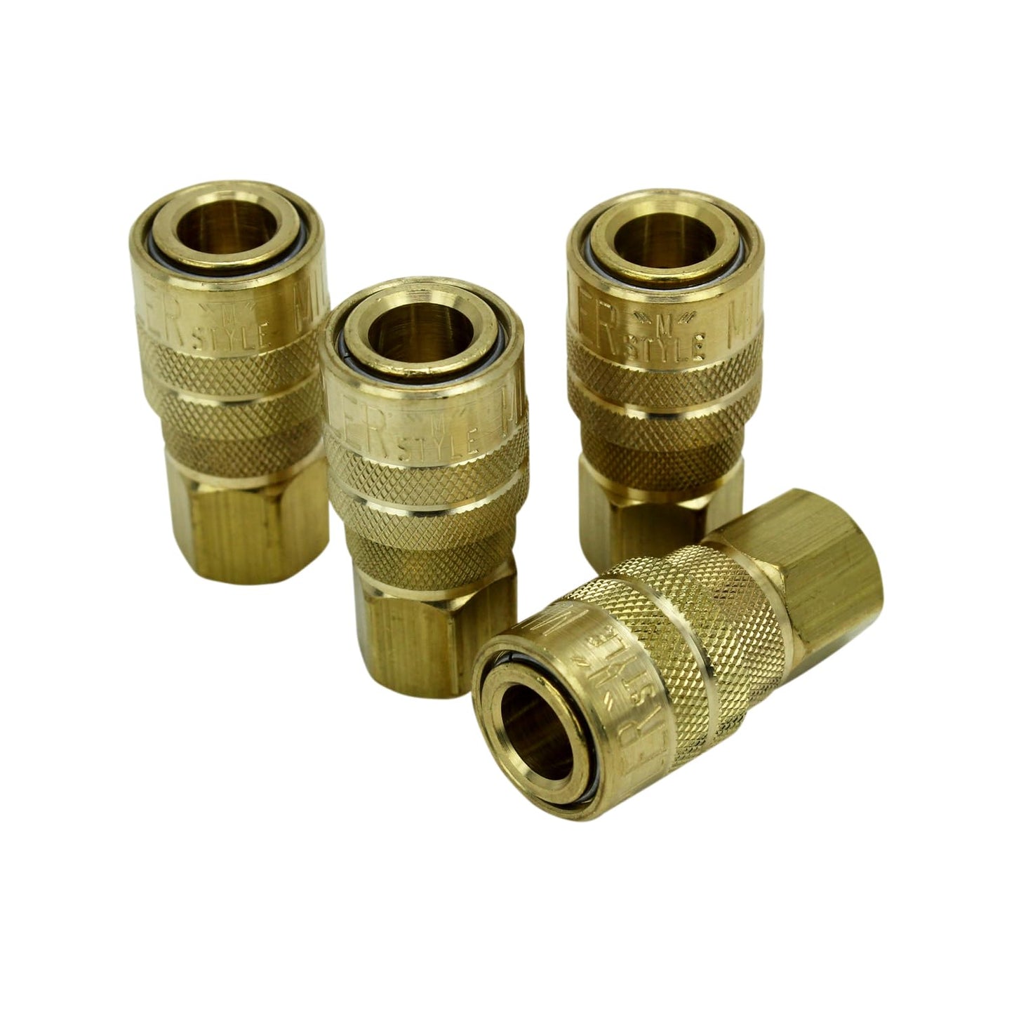 Milton S-715-4 M/I-Style Brass Coupler