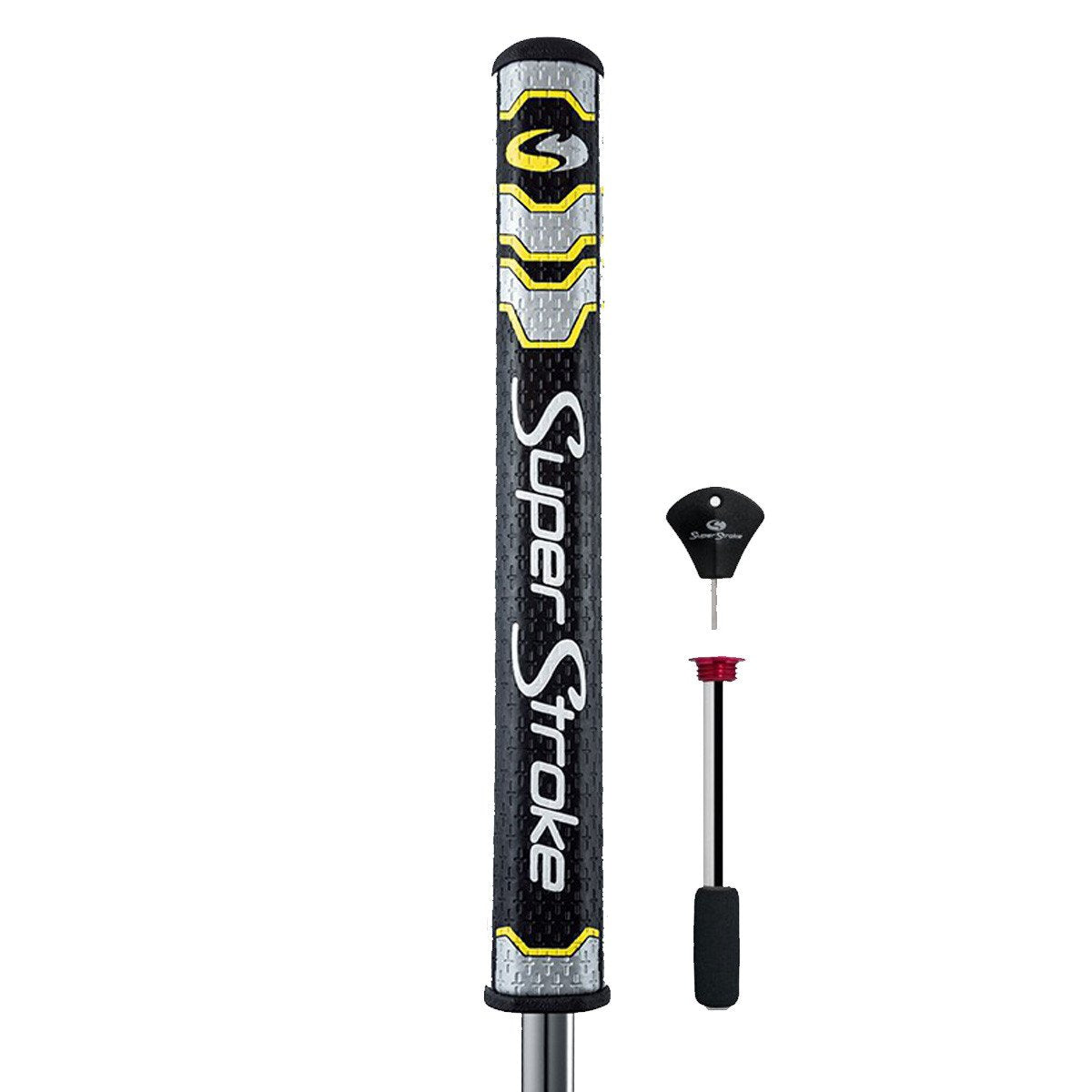 Superstroke RSS131 Slim 3.0 Yellow Midnight Putter Grip with Counter Core