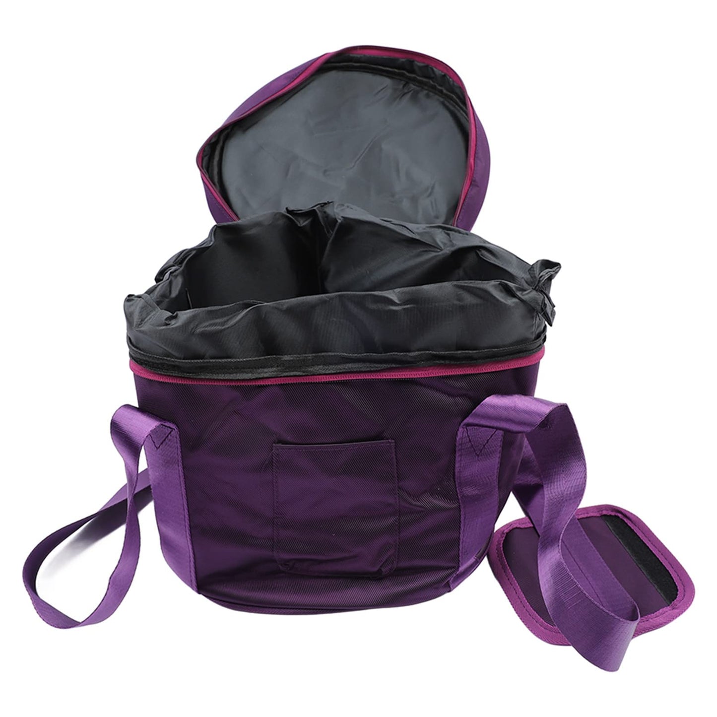 Crystal Bowl Storage Bag, Durable Portable, Waterproof Dual-Zipper, and 2 External Pockets Organizer for Musicians, Travelers, and Home Use