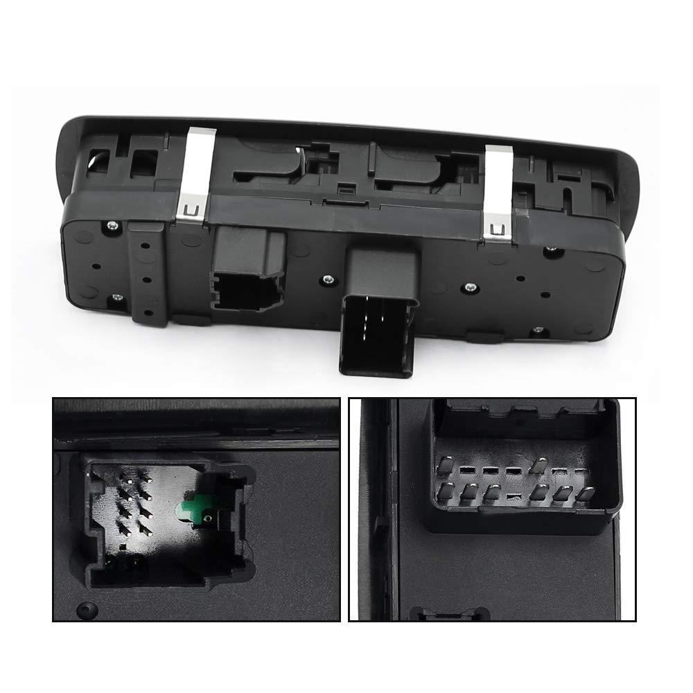 Anxingo Driver Side Power Window Switch 04602627AG 4602627AG 68110870AA 68110870AB Replacement for Dodge Grand Caravan Chrysler Town & Country