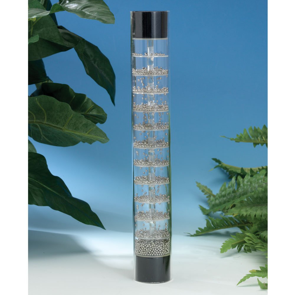 Bits and Pieces - Rain Fall Stick - Listen to Natural Sound of Rainfall and Watch Metal Balls Fall in Clear Acrylic Rain Stick - Music Rainstick