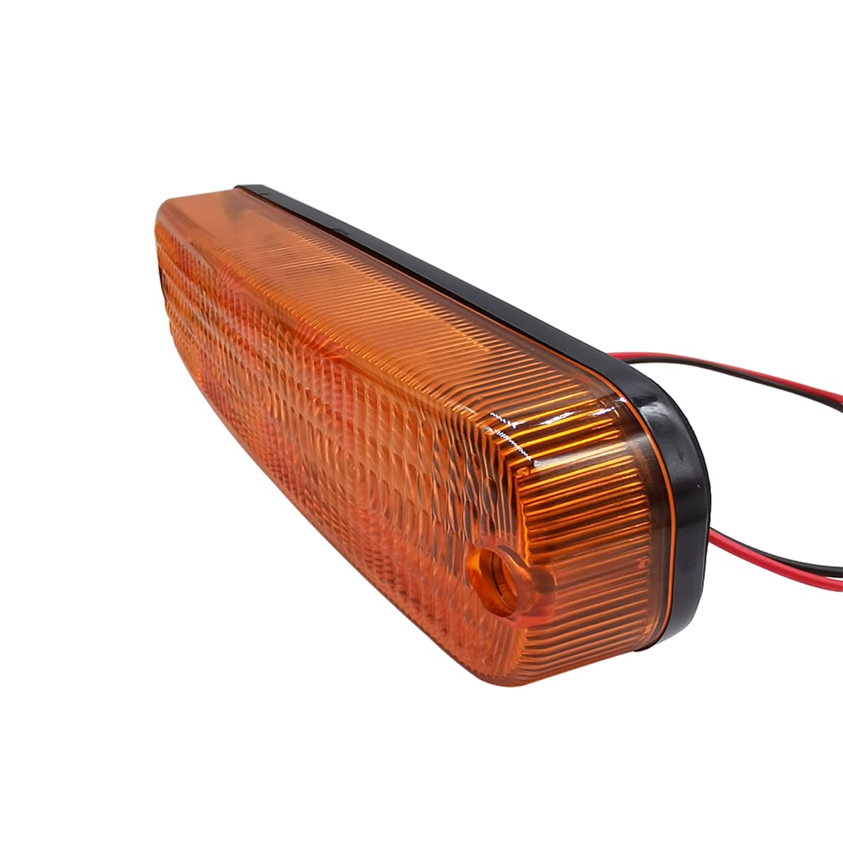 AGP.1978 2pcs Cab Light Amber LED Warning Light 12V Tractor Lamp Replace JD AR60250, 22-665T1, 60-6246T1, A187626, 20-1950T91, 22665T1, 606246T1, 201950T91