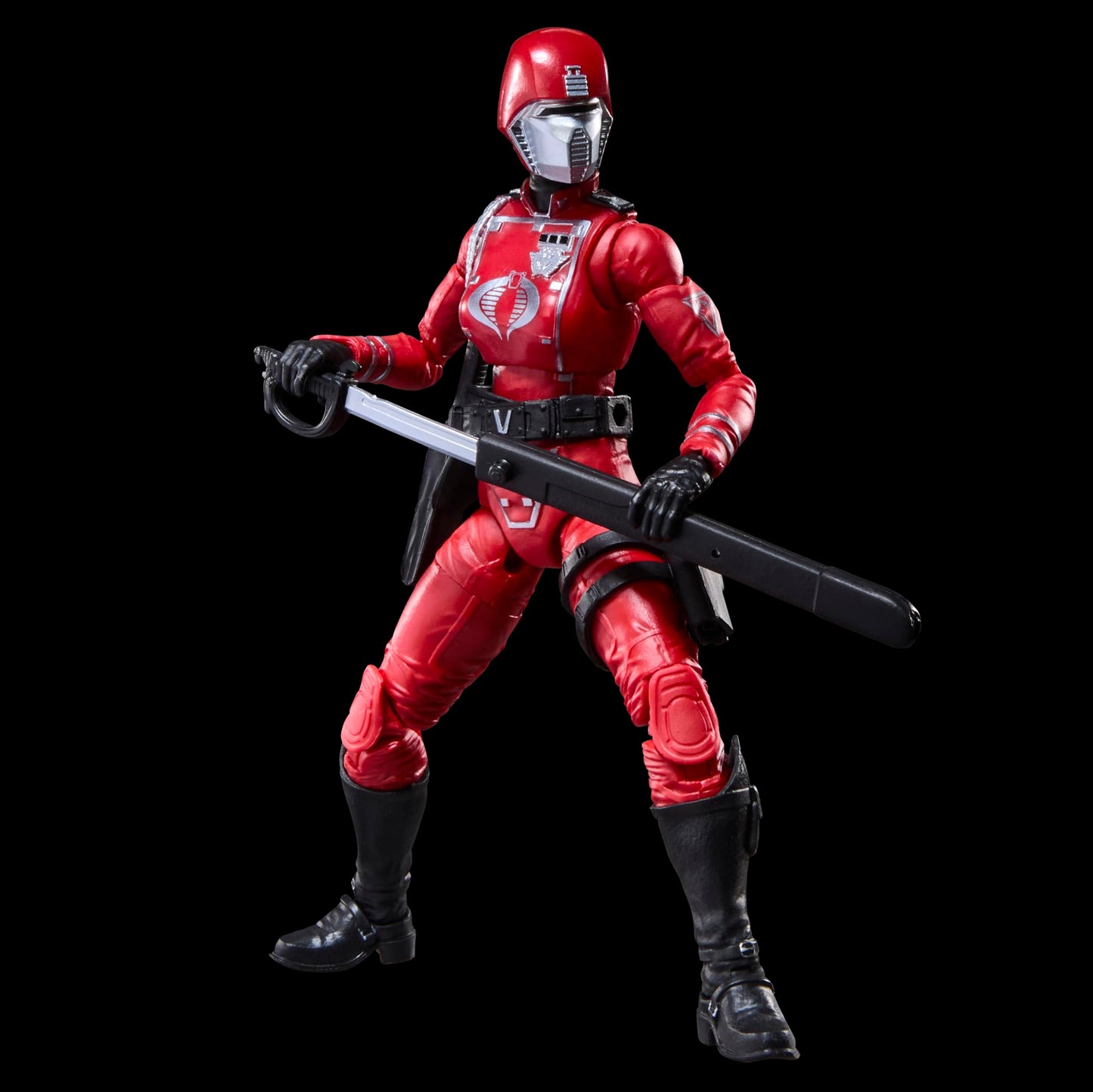 G.I. Joe Classified Series Retro Cardback Crimson Guard, Collectible 6 Inch Action Figure with 10 Accessories