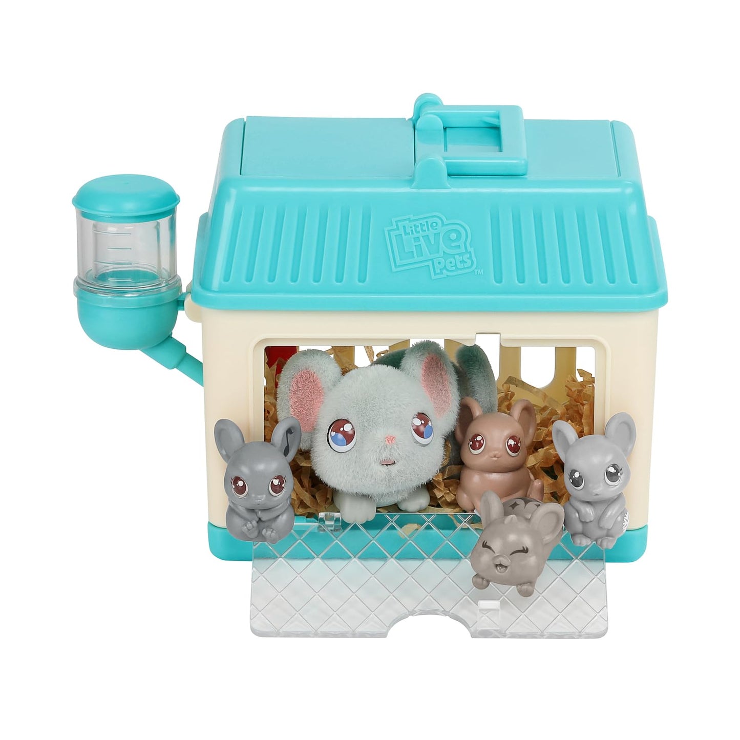 Little Live Pets - Mama Surprise Minis. Feed and Nurture a Lil' Mouse. She has 2, 3, or 4 Babies with Surprise Accessories to Dress Up The Babies for Kids, Ages 5+