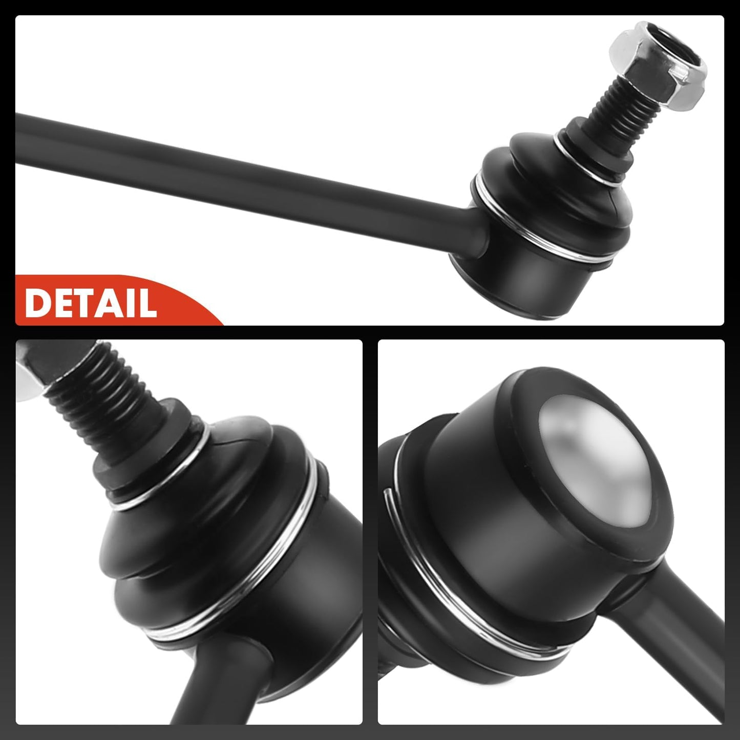 A-Premium 2 x Front Sway Bar Links Stabilizer Bar Links, Compatible with Toyota & Lexus - 2001-2019 - Camry Highlander Venza Solara & RX330 RX350 RX350L RX400h RX450h RX450hL ES300 ES330
