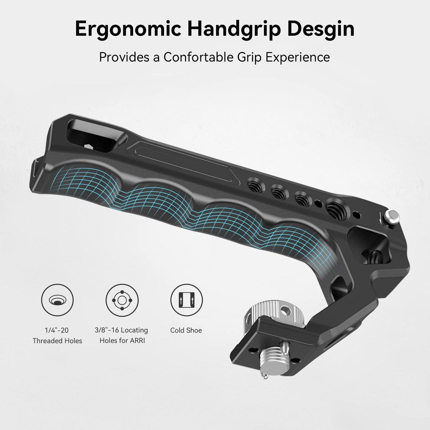 (Upgraded Version) SMALLRIG Cage Kit for Sony Alpha 7 IV/Alpha 7 S III, A7 IV A7S III Cage with Top Handle and Cable Clamp for HDMI - 3668B