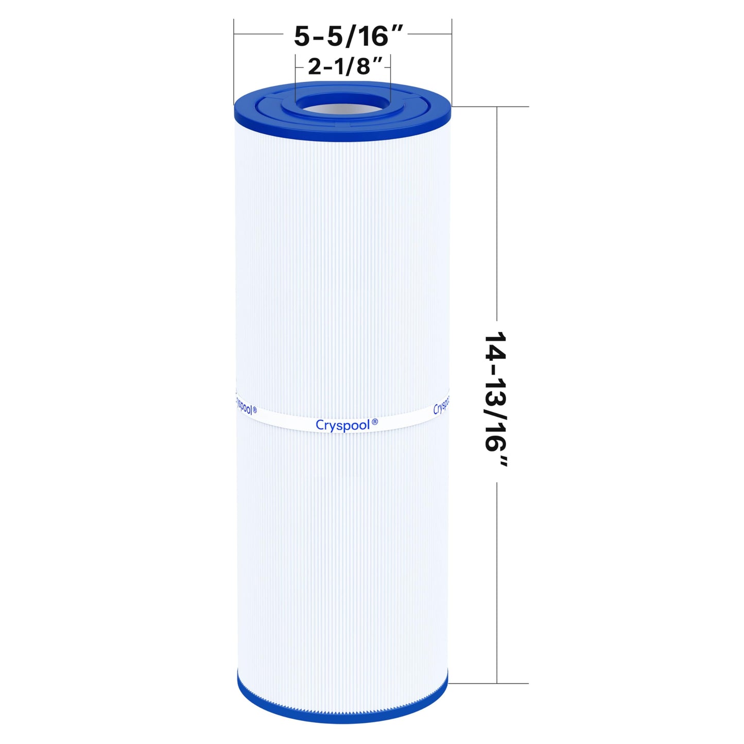 Cryspool® 05007 Filter Compatible with C-5374, PLBS75, R173600, 303433, 107092, 817-0015, S2/G2 Spa 75 Square Foot, FC-2971, 75 Sq. Ft Spa Filter Cartridge, 2 Pack