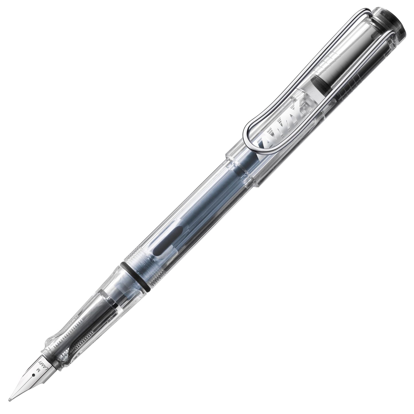 Lamy Vista Fountain Pen Demonstrator, Clear Medium Nib (L12M)