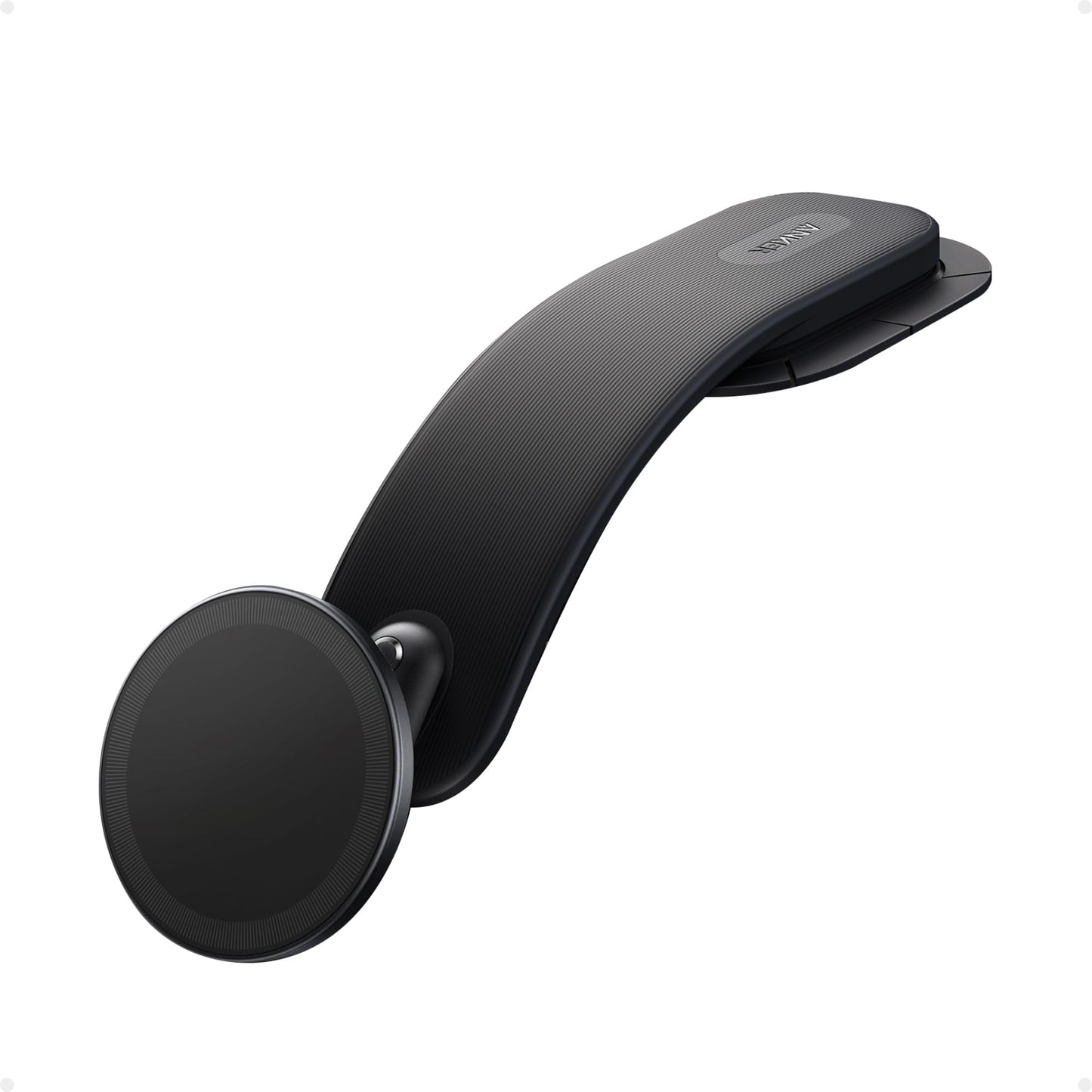Anker Nano Detachable Car Mount, 360° Adjustable Car Phone Holder with Bracket and Magnetic Ring, for iPhone 16/15/14/13/12 Series, Samsung, and More (Magnetic Mount Only, Does Not Support Charging)