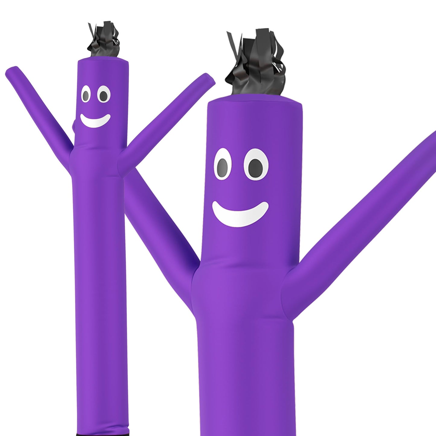 LookOurWay Air Dancers Wacky Waving Inflatable Tube Man Attachment - 7 Feet Tall Advertising Air Dancer Waving Man Inflatable Tube Guy - Blower Not Included - Purple