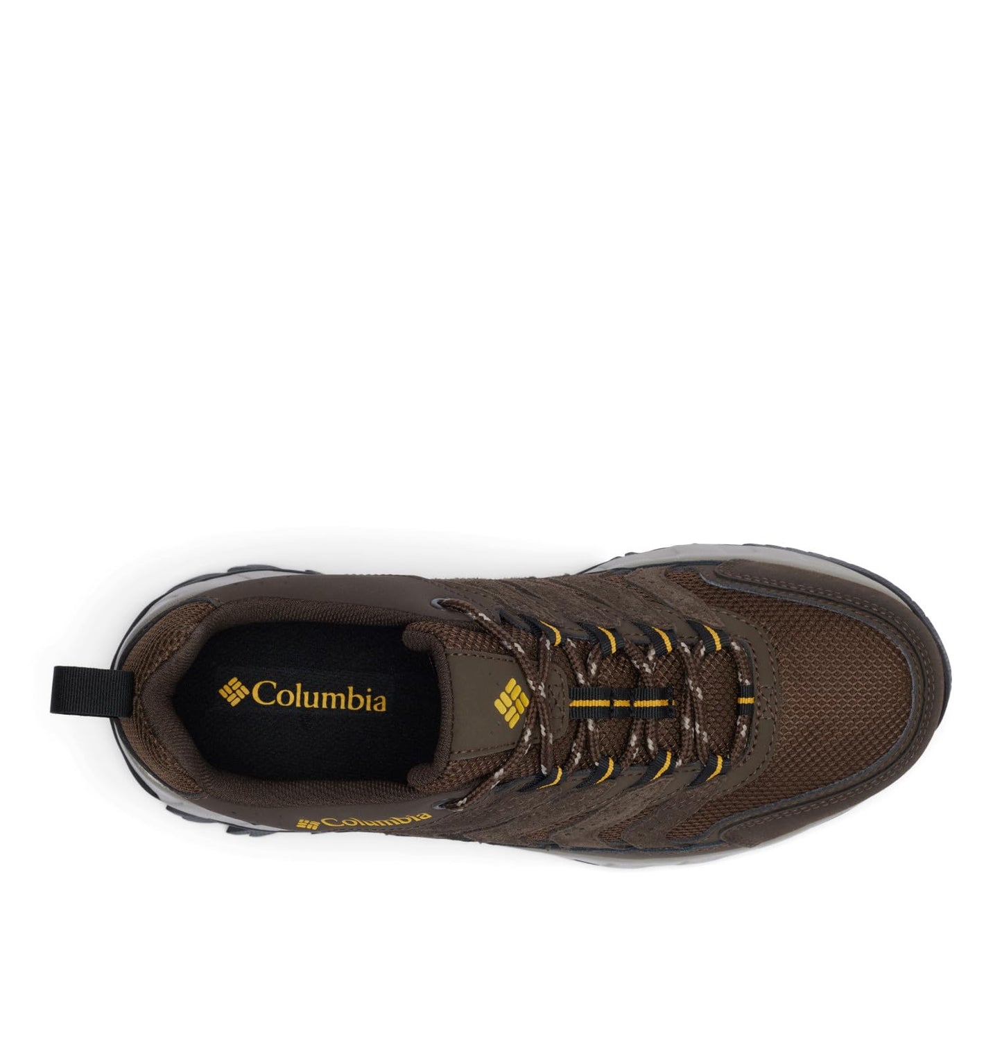 Columbia Men's Strata Trail Low, Cordovan/Golden Yellow, 7.5