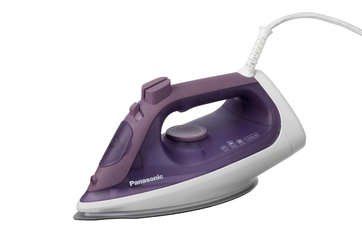 Panasonic NIS630V Powerful Steam Iron with U-Shape Groove, Violet