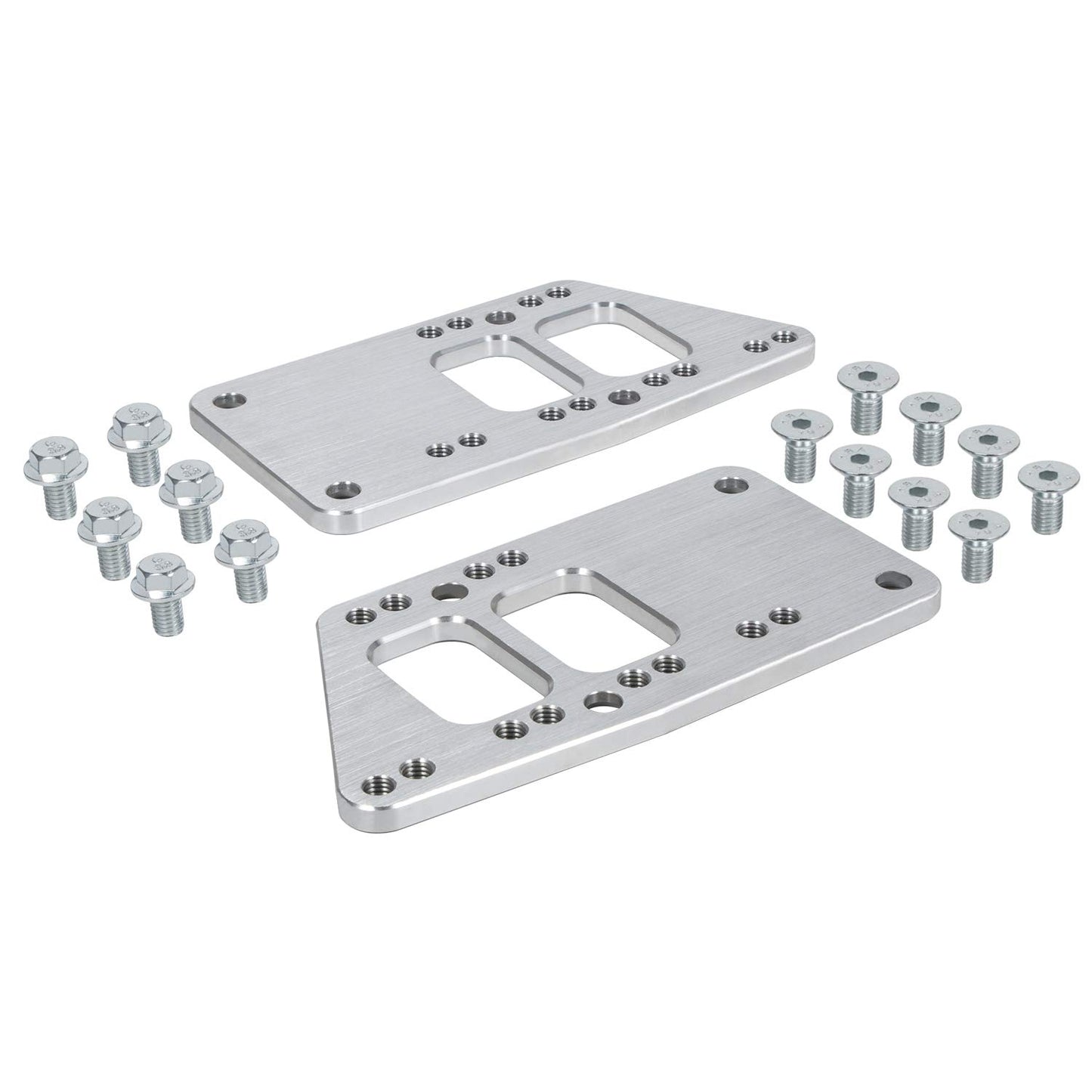 for LS Swap Motor Mounts Adapter Plates LS Conversion Adjustable Universal Swap Bracket Small Block for LS1 LS3 LS2 LQ4 LQ9 LS6 L92 L99 L33 LR4 Billet 551628 for SBC Vehicle to LS Engine