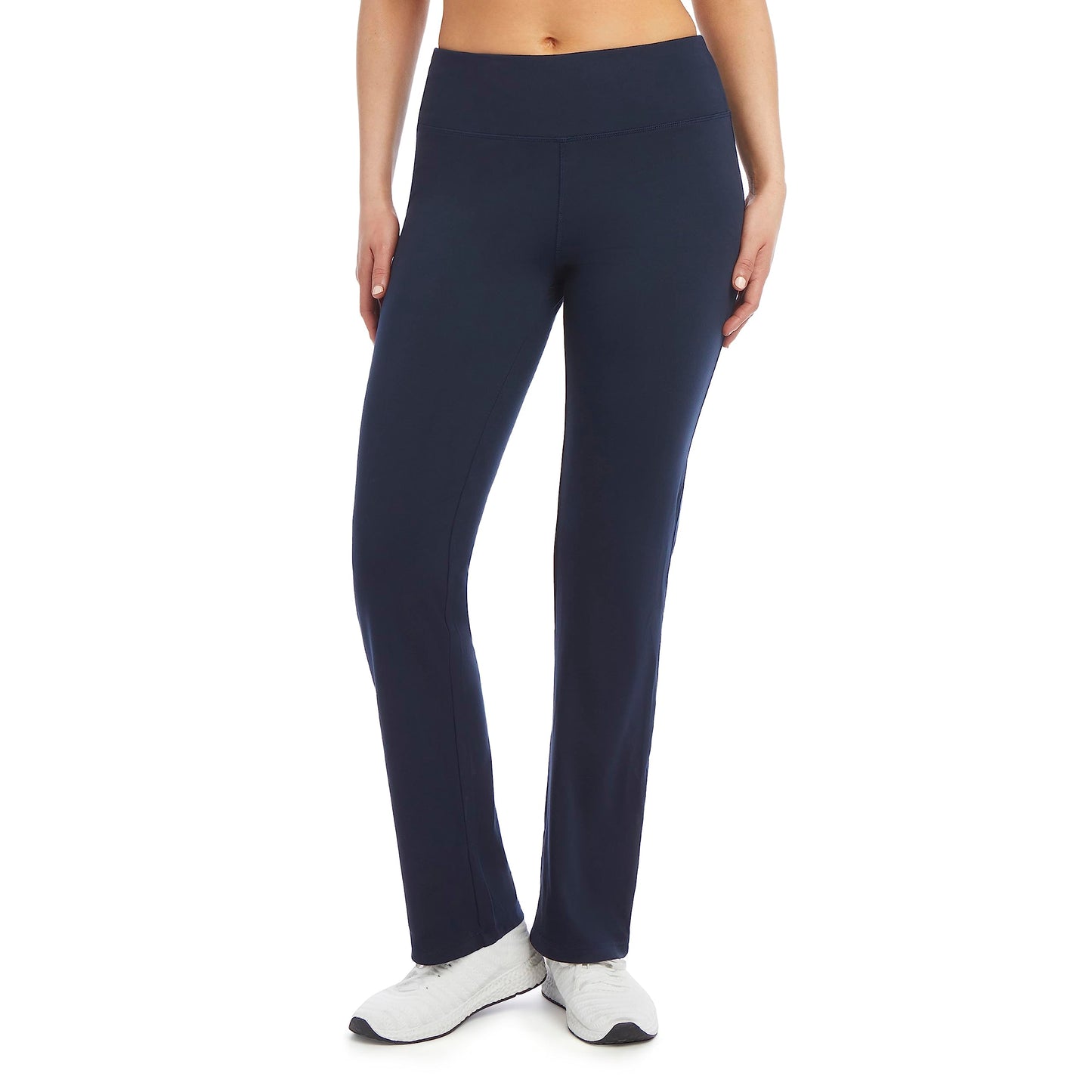 Jockey Women's Interlock Yoga Pant, Neo Navy, Large