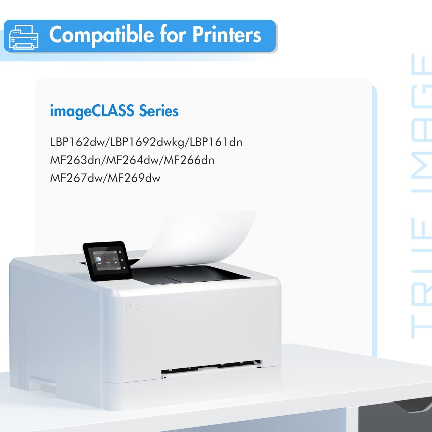 051H 051 Toner Cartridge Compatible for Canon 051H High-Yield Black Toner Cartridge 051 CRG-051H CRG051 for ImageCLASS MF264dw MF267dw MF269dw LBP162dw LBP161dn MF266dn MF263dn Printer 2-Pack
