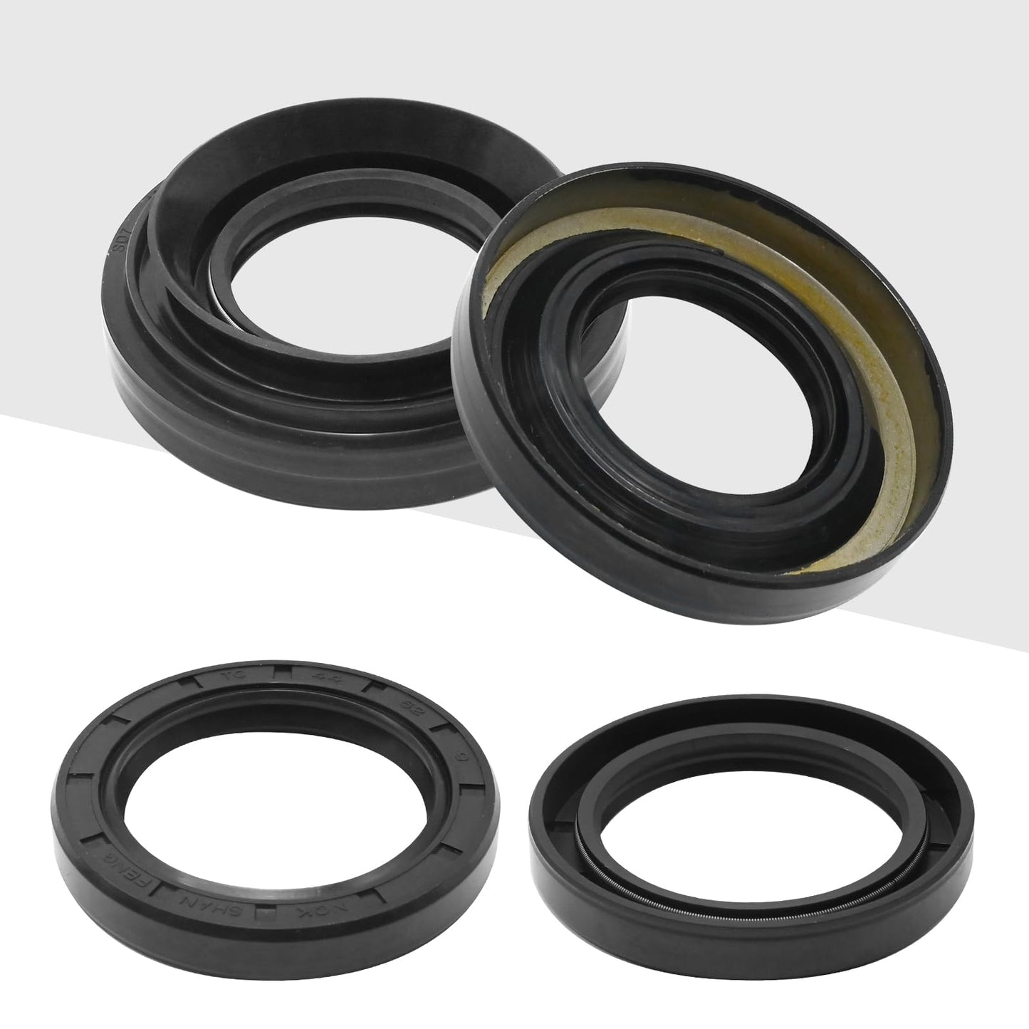 MDEOOSKY Rear Axle Brake Drum Wheel Seal Bearing O-Ring Kit Replacement for Honda Foreman 400 450 500 Rancher 350 TRX350 400 1997-2013, 91355-HN2-003