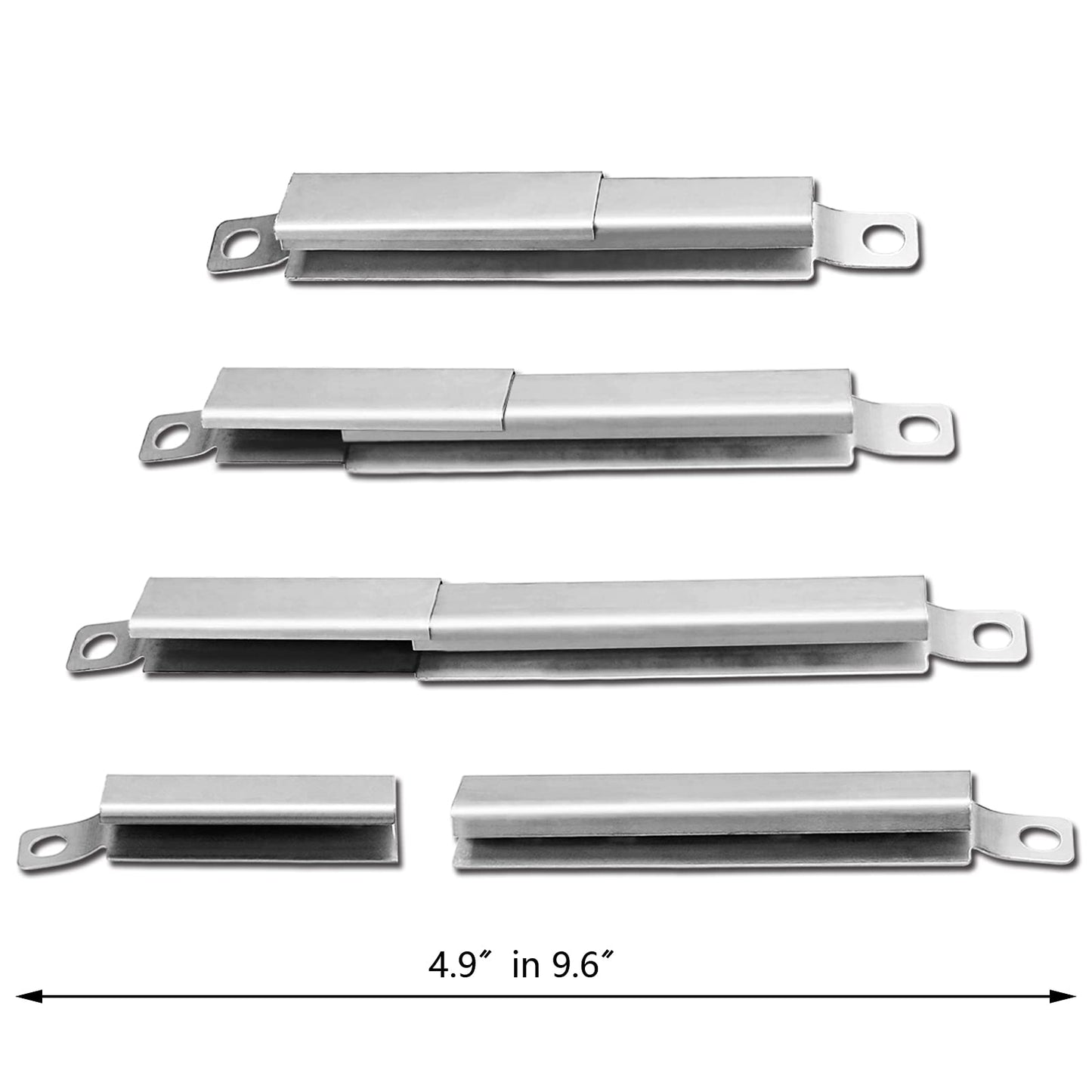 Hisencn Grill Kits for Charbroil Performance 475 4 Burner,Grill Heat Plate, Burner, Crossover Tube for Charbroil 463347017, 463361017, 463673017, 463376217, 463342119, 463376018P2, G470-0004-w1 Grill